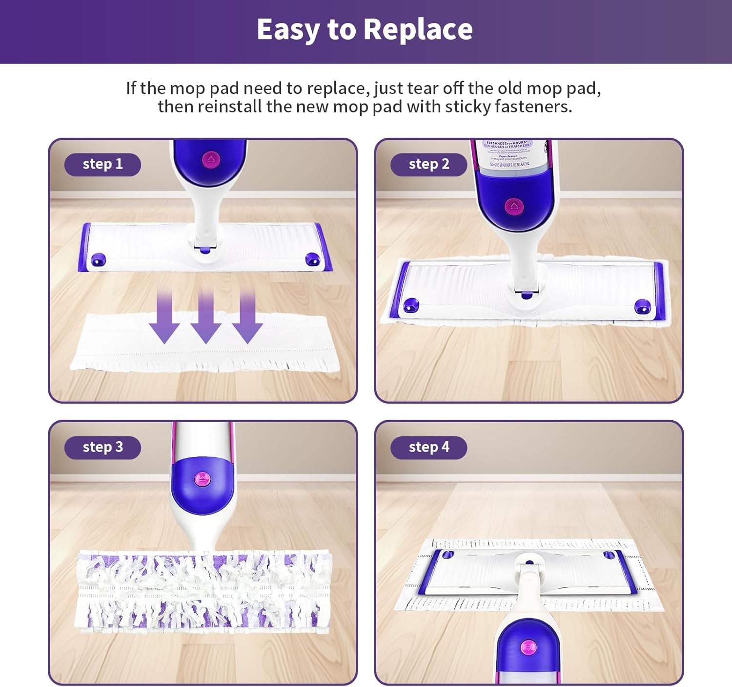 38-Pack PowerMop Mopping Pad Refills for Hyphen-X
