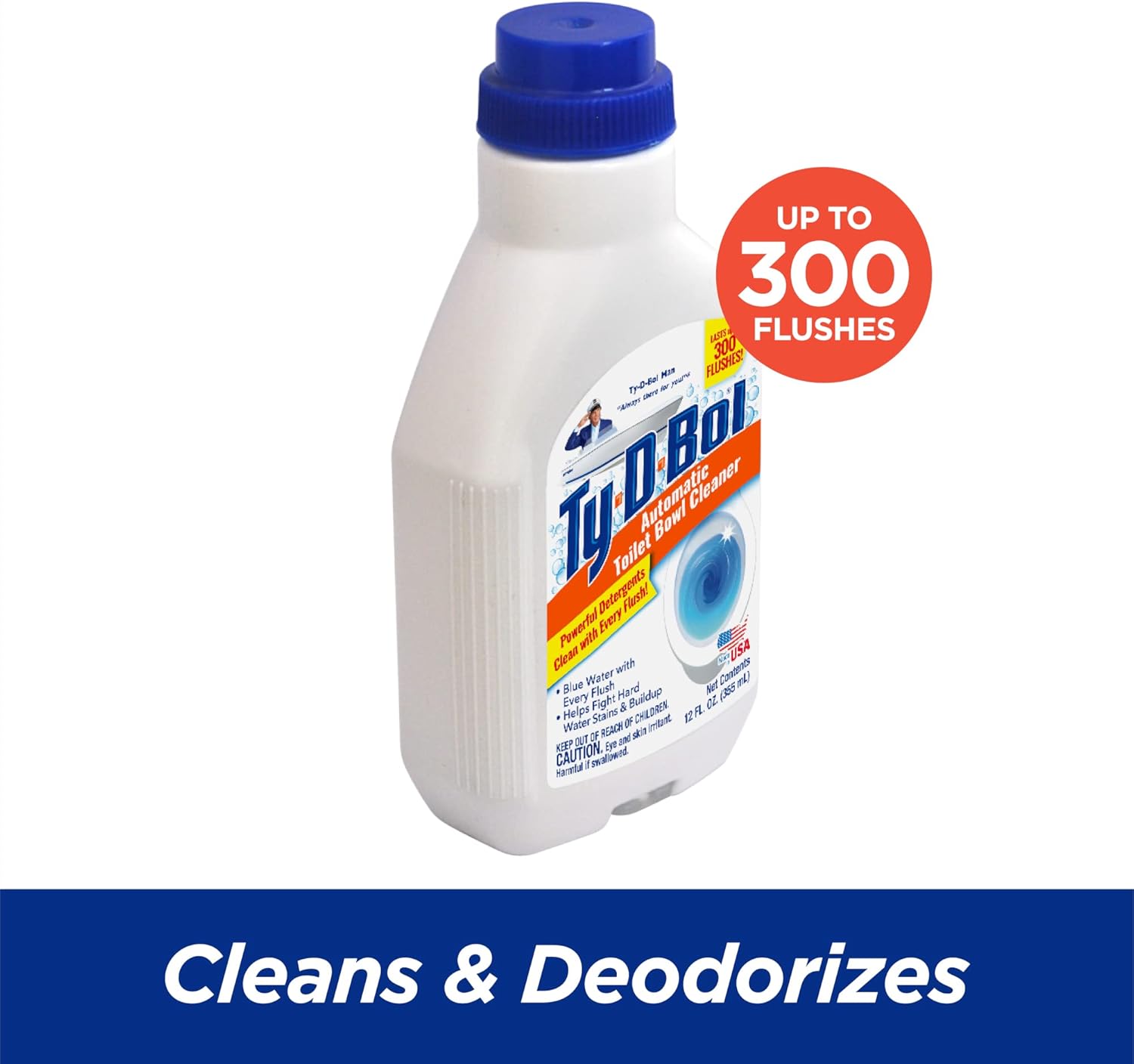 Ty-D-Bol Automatic Toilet Cleaner for Continuous Fresh Bathroom Hygiene