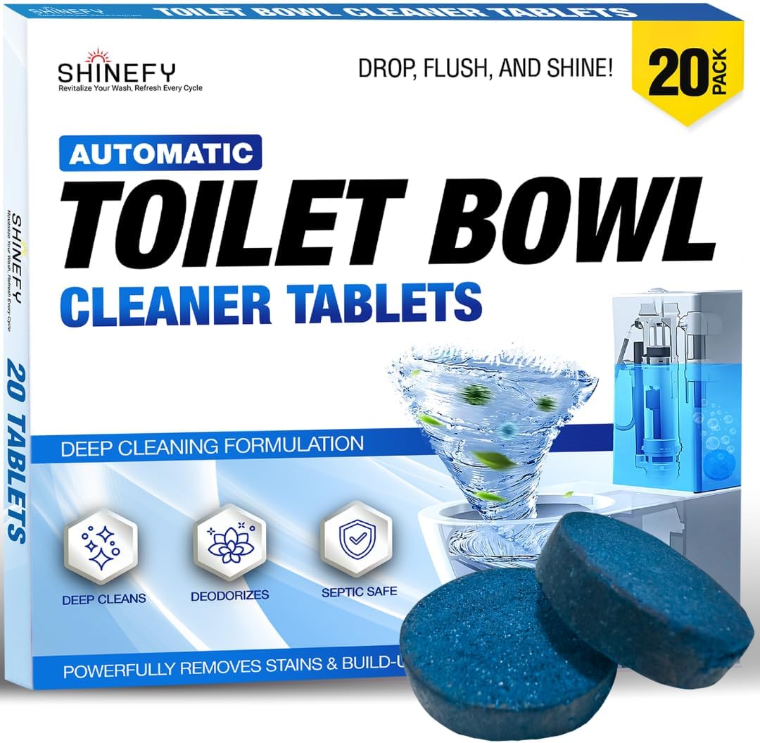 Shinefy Automatic Toilet Cleaner Tablets - 20 Tabs