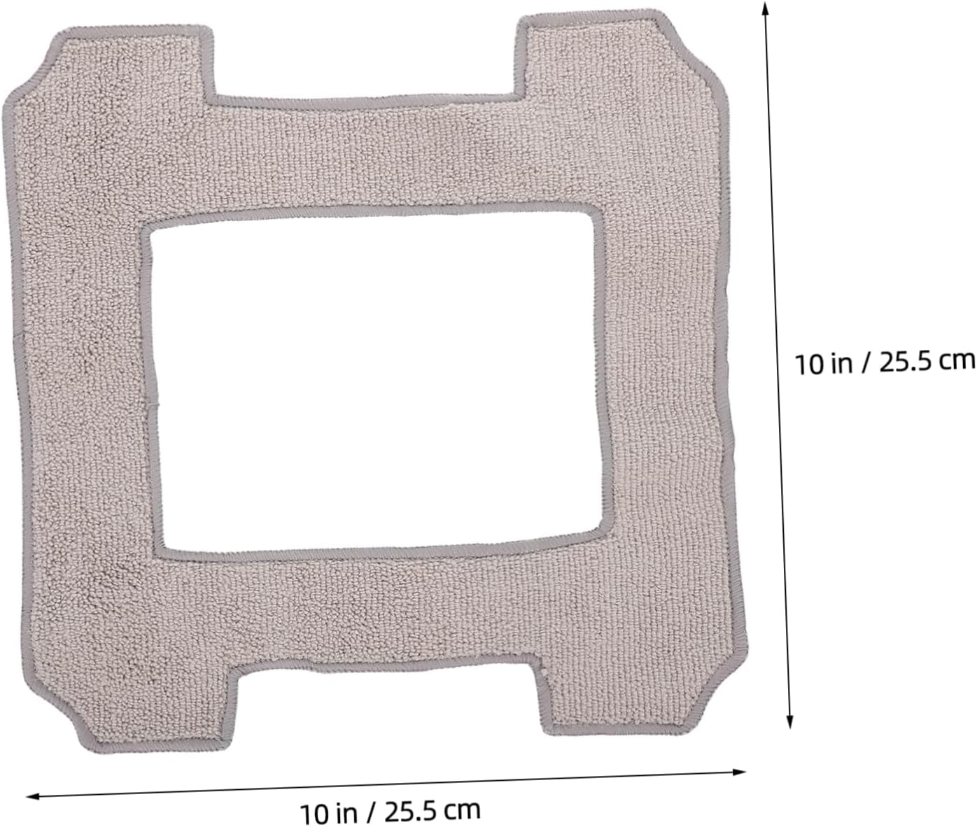 4Pcs Window Rags Compatible with Ecovacs Washable Mop Cloths for Cleaning