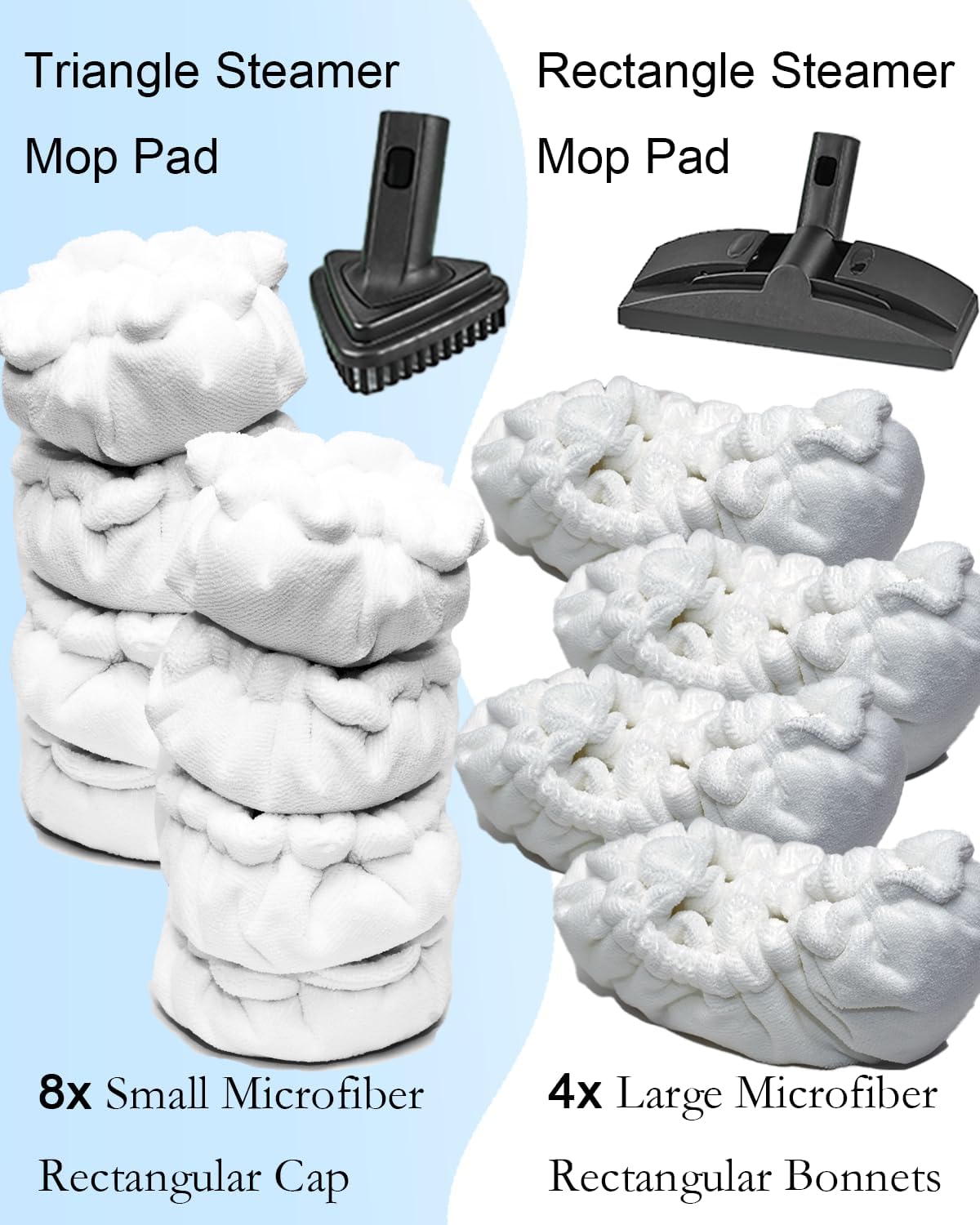 WOCASE Steam Mop Pads for Dupray Neat Steam Cleaner