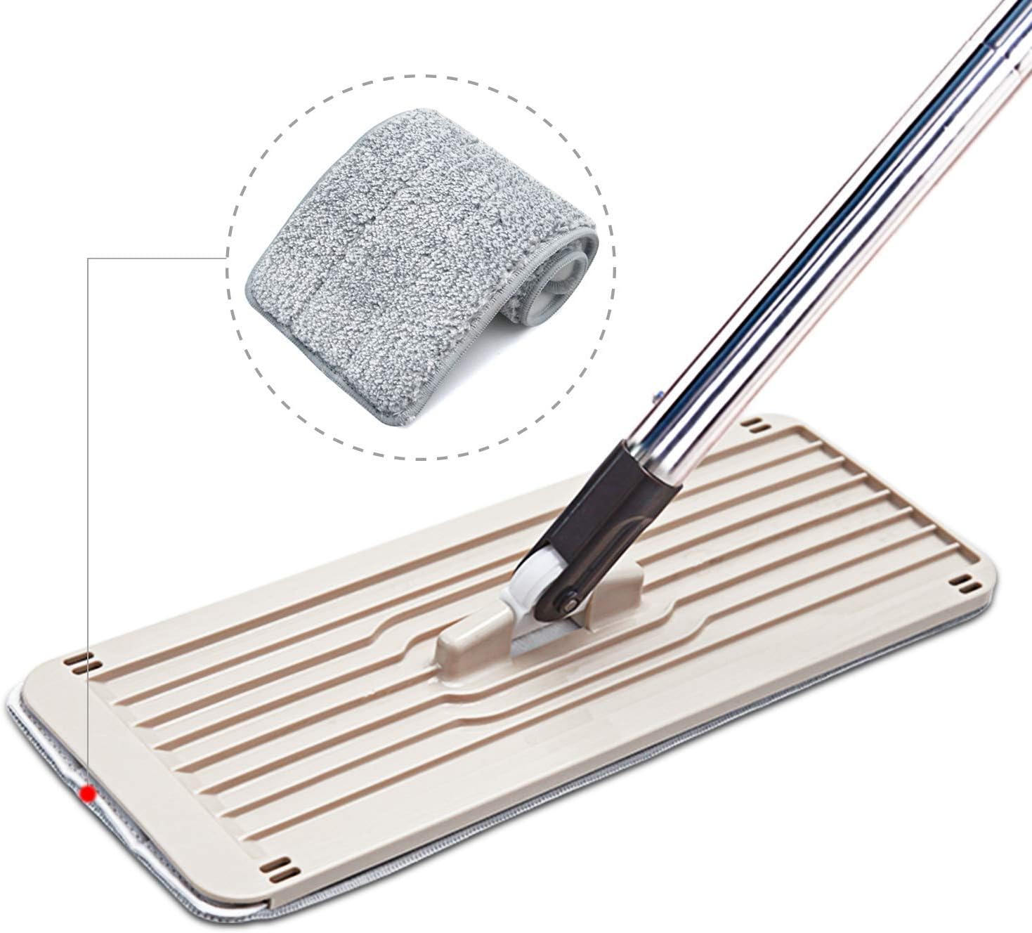 Bulletproof Microfiber Mop Pads - 5 Pack for WetDry Cleaning
