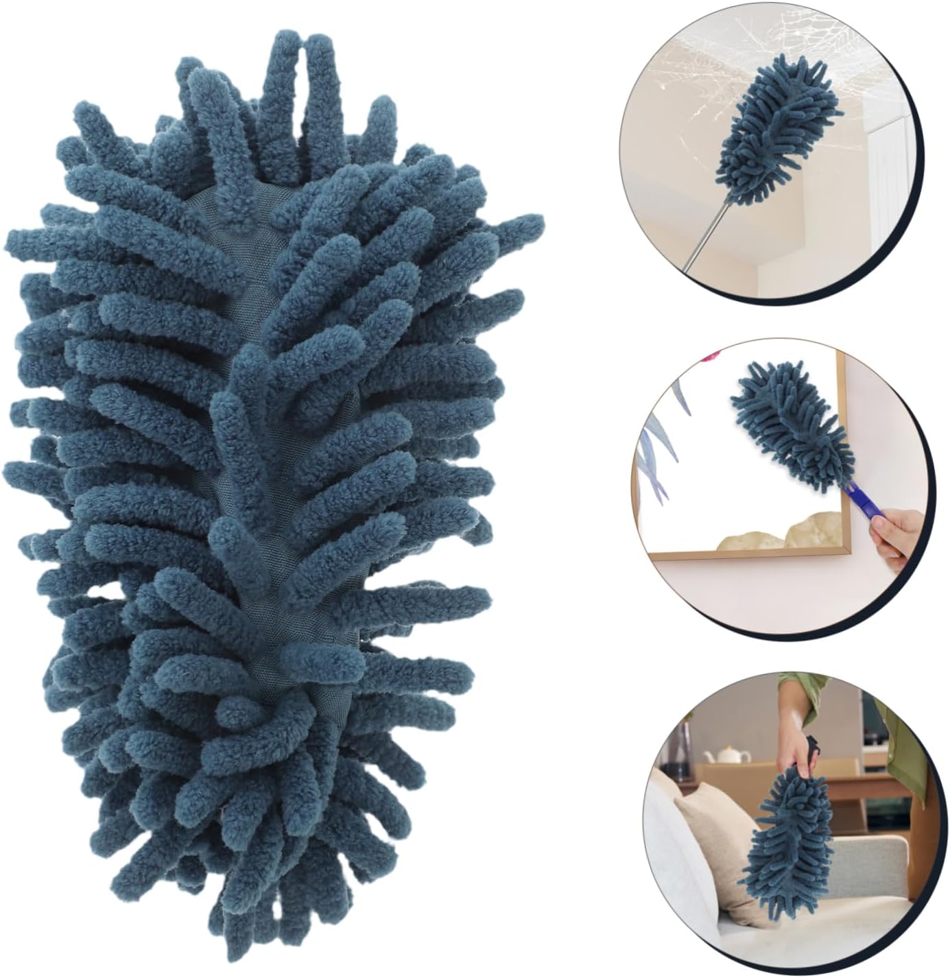4PCS Chenille Duster Refills for Car Interior Exterior