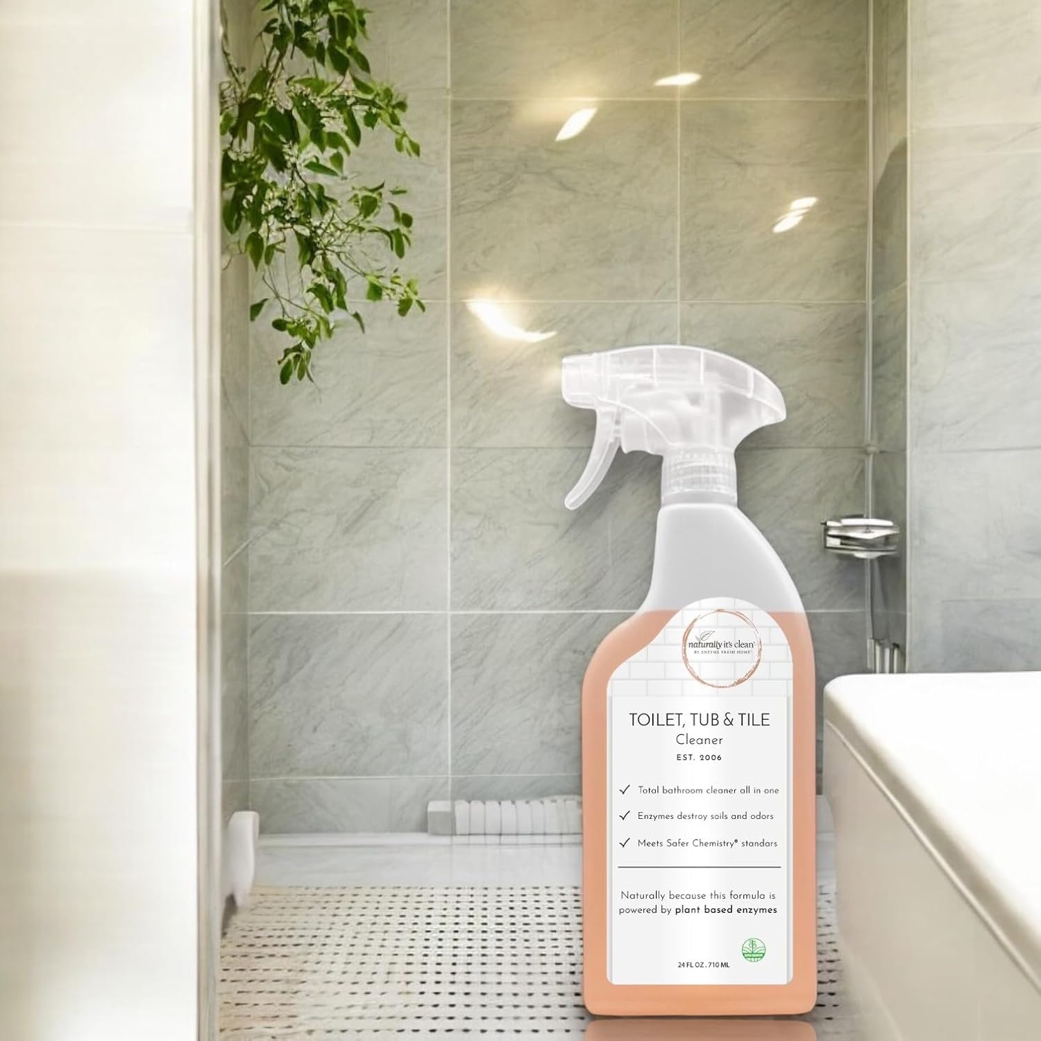 Naturally Its Clean Bathroom Cleaner 2 Pack 1