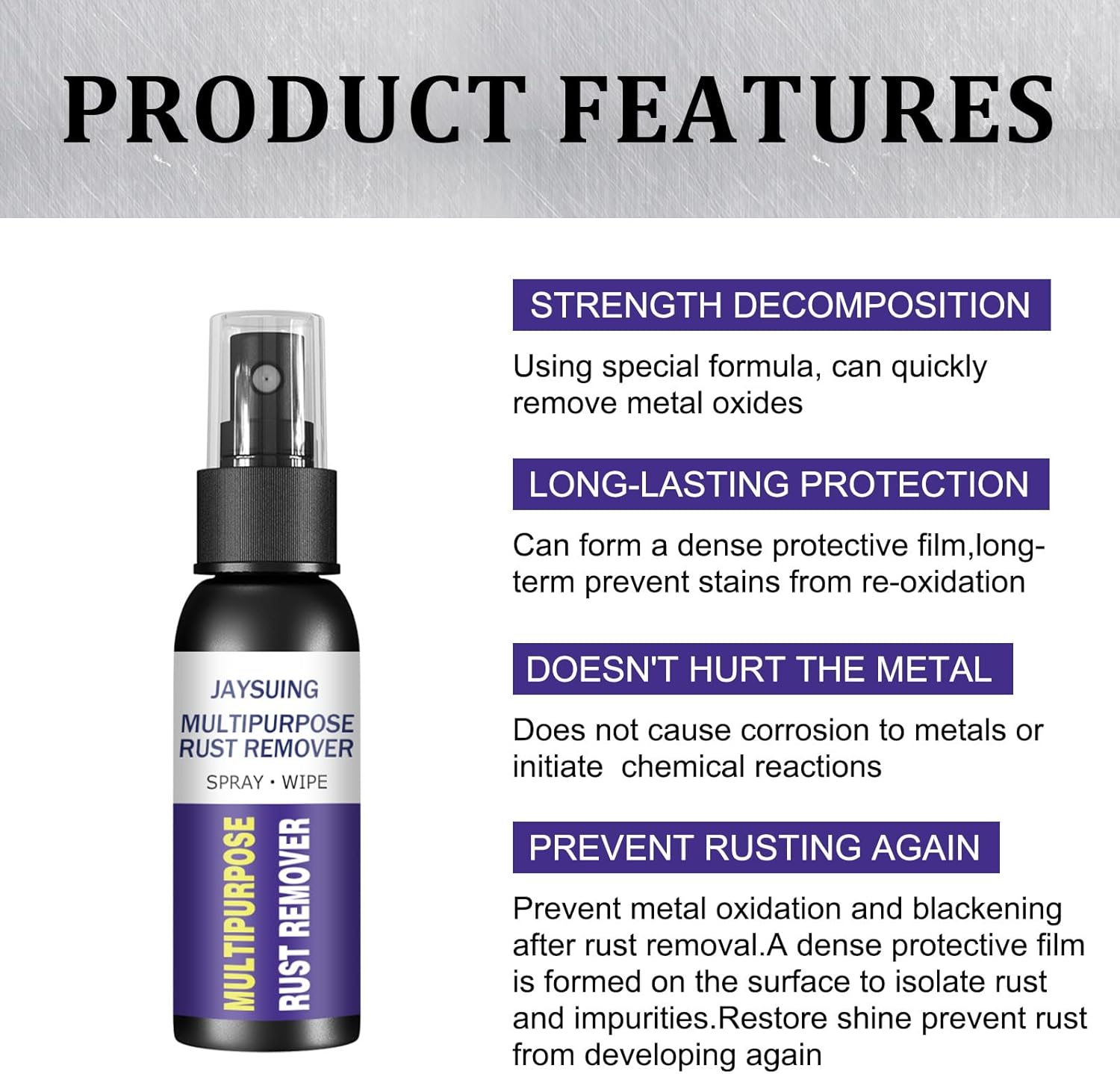 Bulnire Multipurpose Rust Remover Spray 1Pcs 1