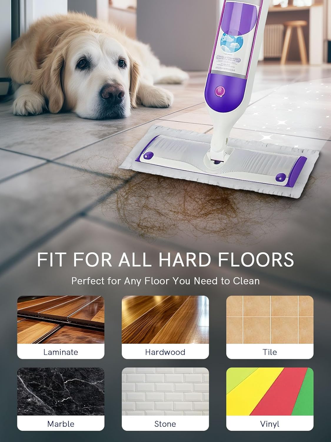 KLEANMAX 30 Count Power Mop Pads Refills