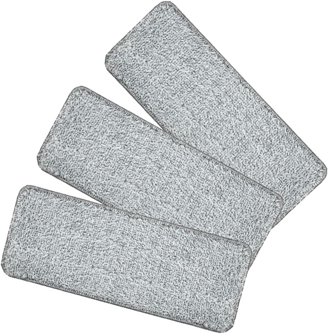 3PCS Microfiber Mop Pads Reusable Cleaning Replacement