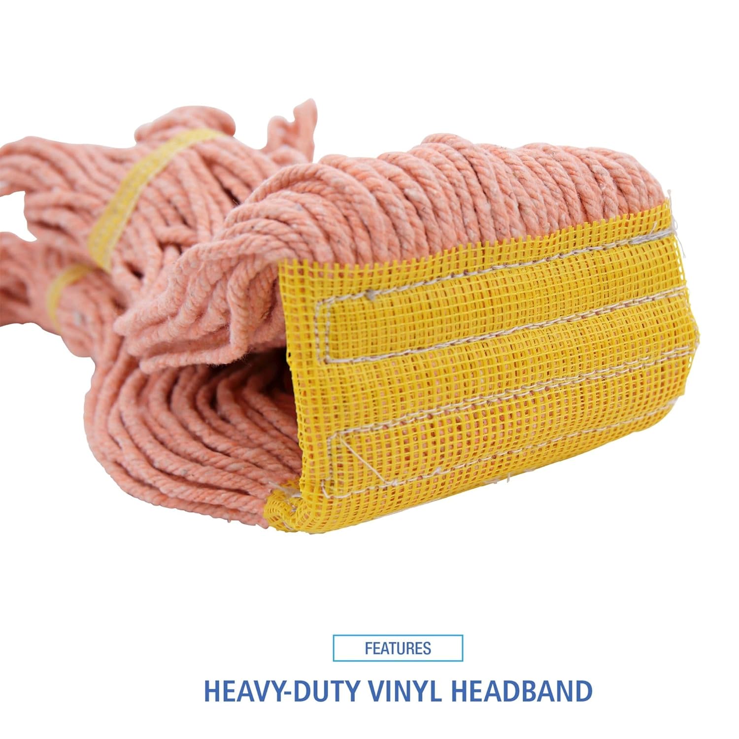 Boardwalk Super Loop Wet Mop Head 5 Headband Small Size Orange