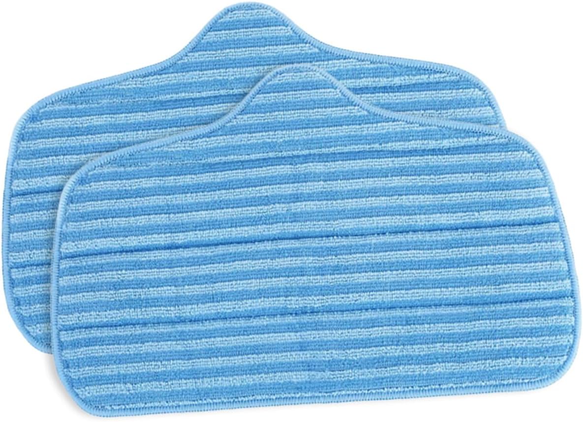 2PCS Reusable Microfiber Mop Pads for Hardwood Floors 1