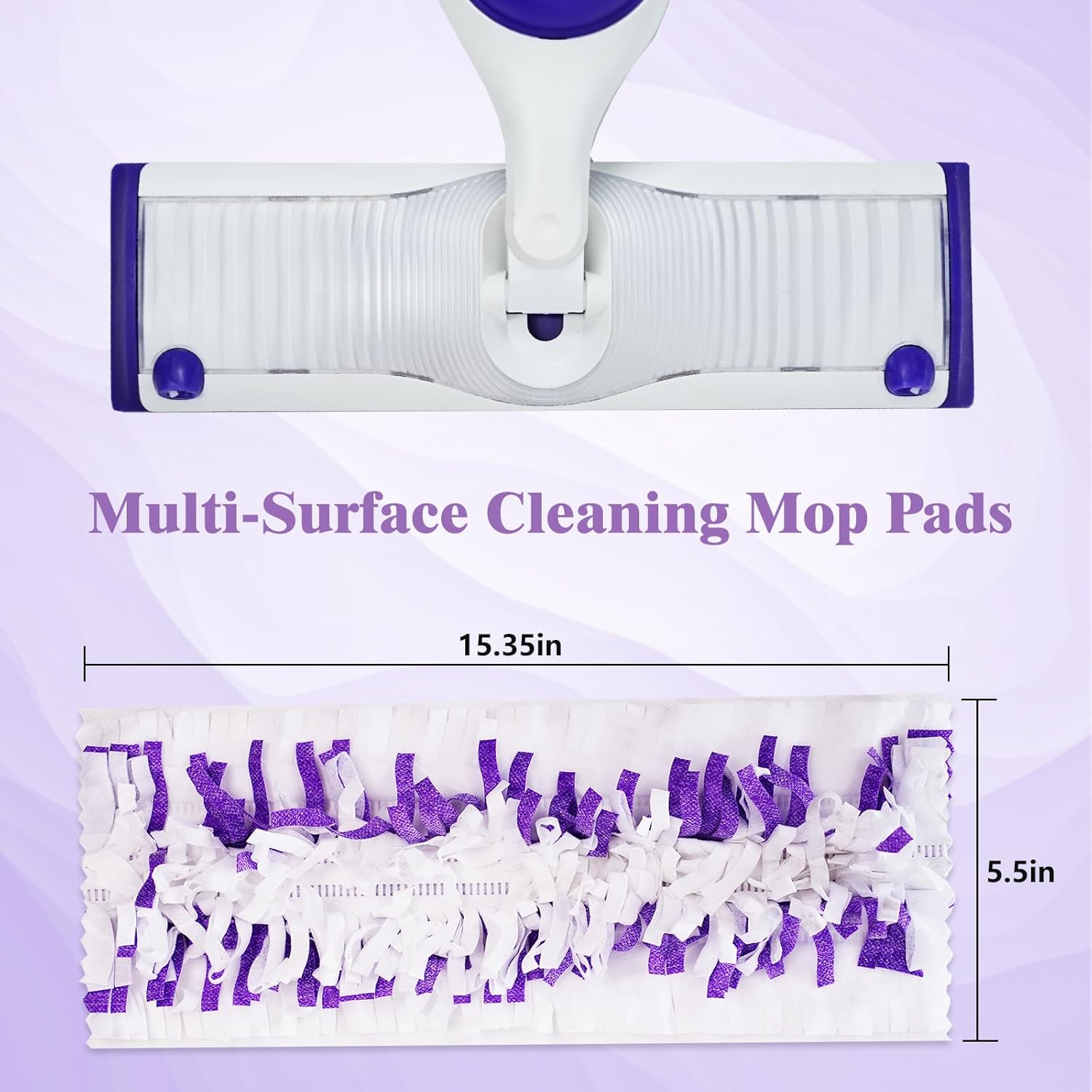 12 Count Disposable Mopping Pad Refills for PowerMop