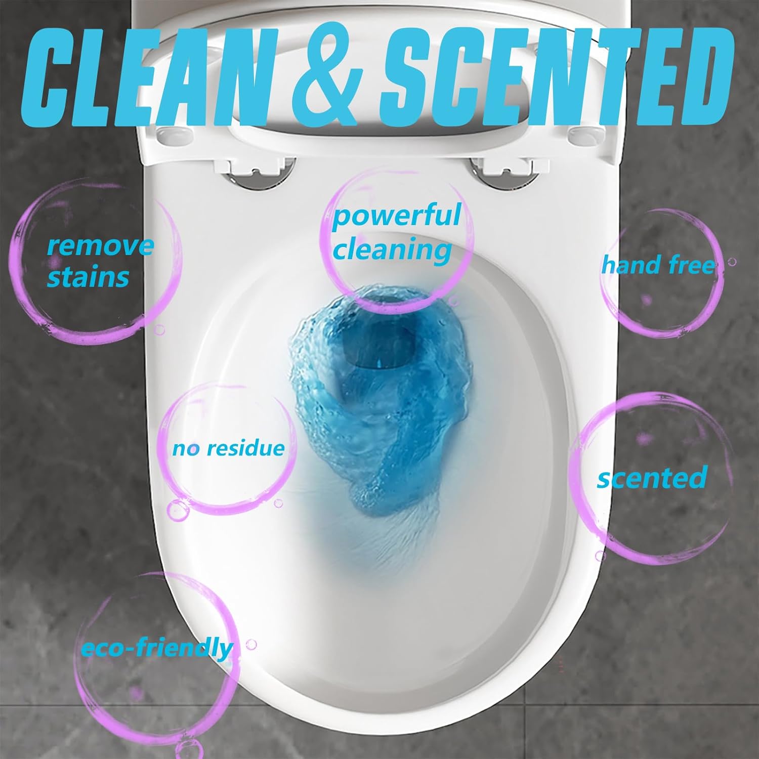 MMIOFANT Toilet Cleaner Tablets 2 Pack