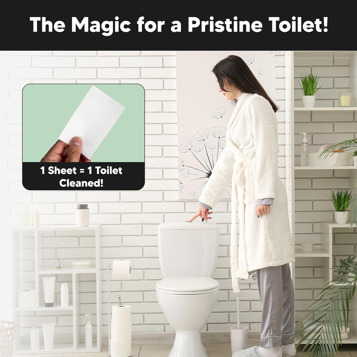 Lucent Globe Toilet Cleaning Sheets - Fresh Eucalyptus