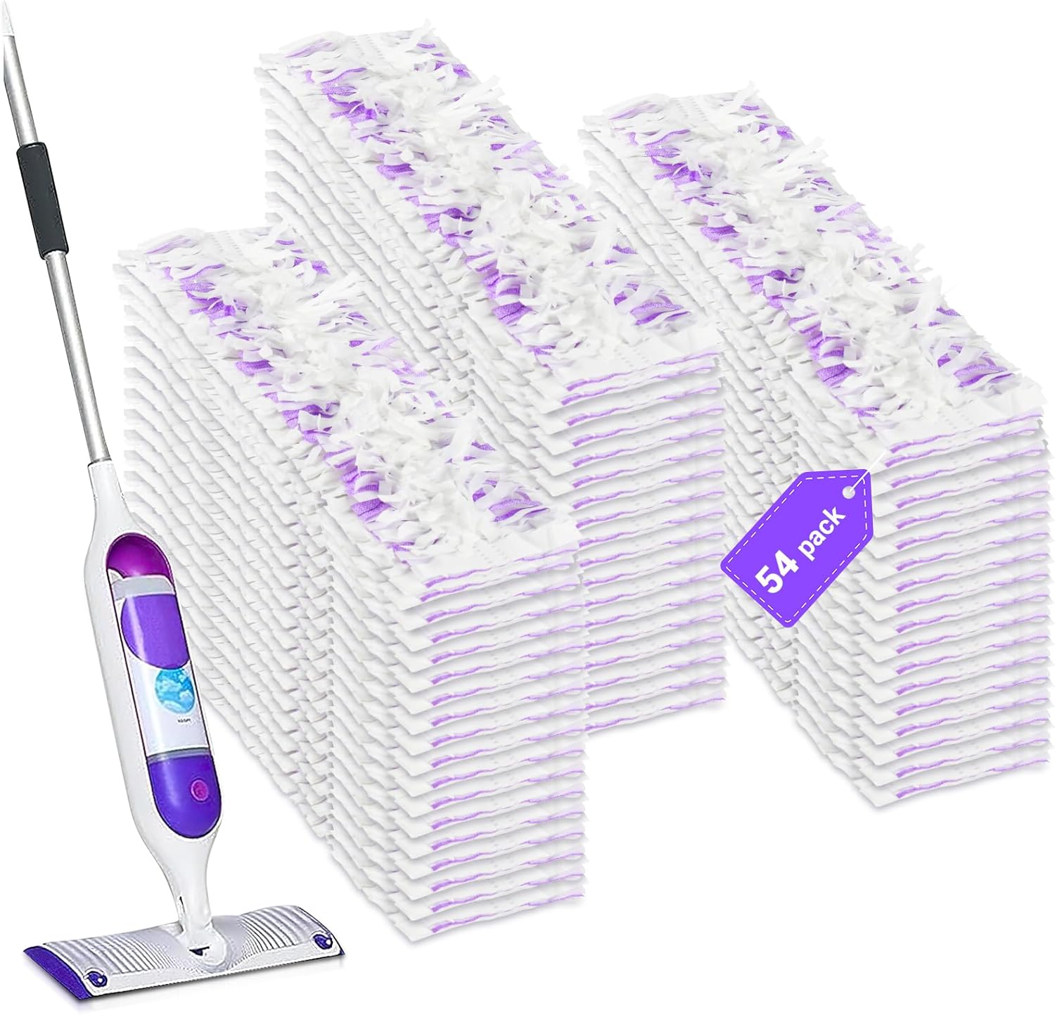 Pure Realm 54 Count Swiffer PowerMop Replacement Pads