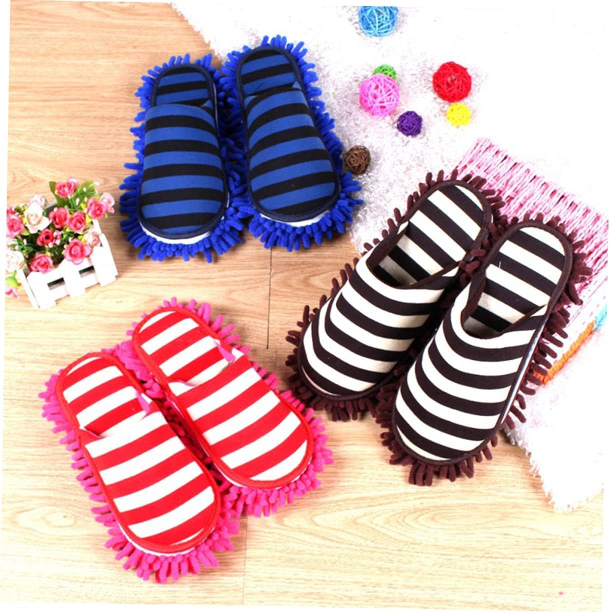 Chenille Cleaning Slipper Cover for Floor Mopping