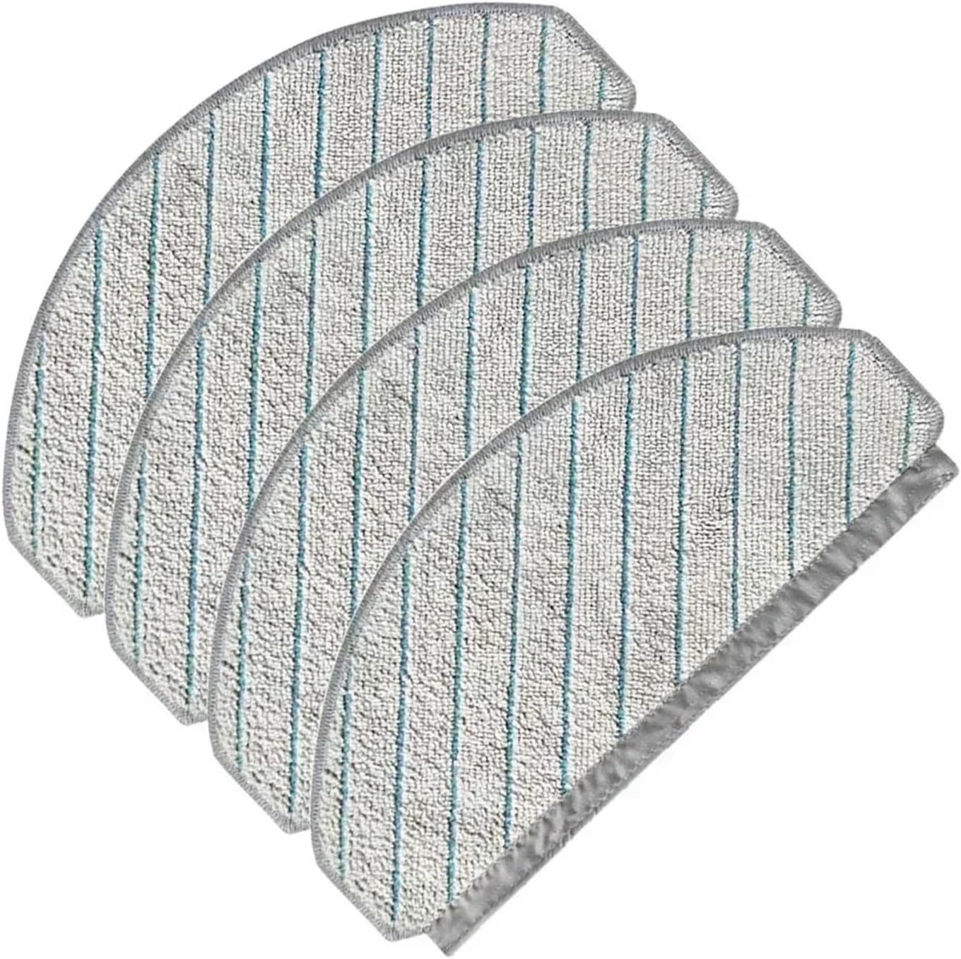 4 PCS Vacuum Cleaner Mop Cloths - Deebot Plus Compatible