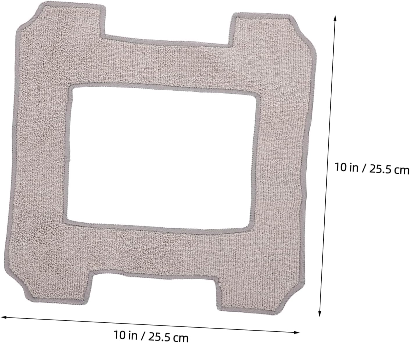 4Pcs Washable Window Mop Cloths for Robot and Home Use