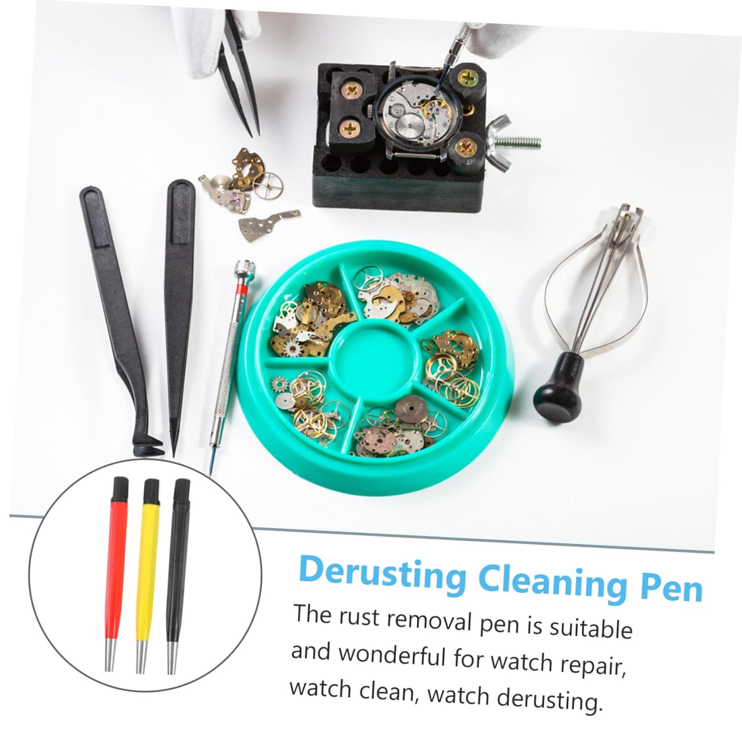 3PCS Heavy Duty Stainless Steel Rust Cleaner Pen