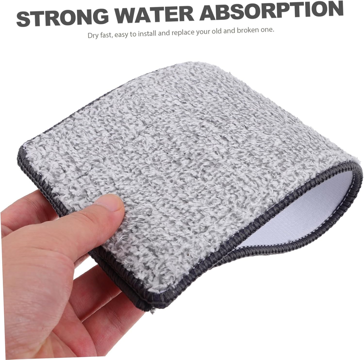 10PCS Mop Self-Squeeze Replacement Pads