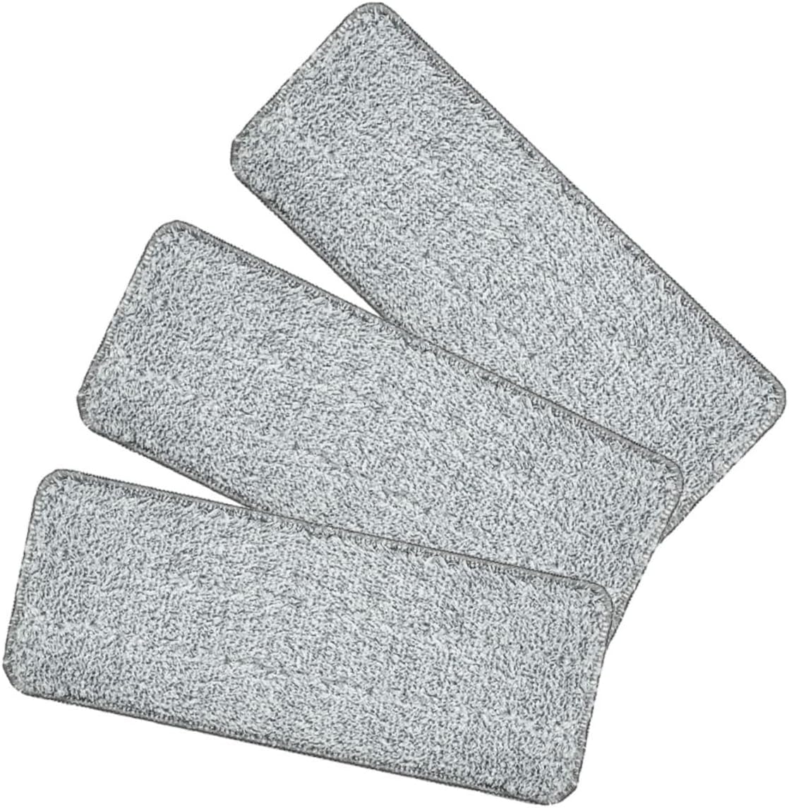 3pcs Microfiber Mop Pads Replacement Durable Floor Cleaner