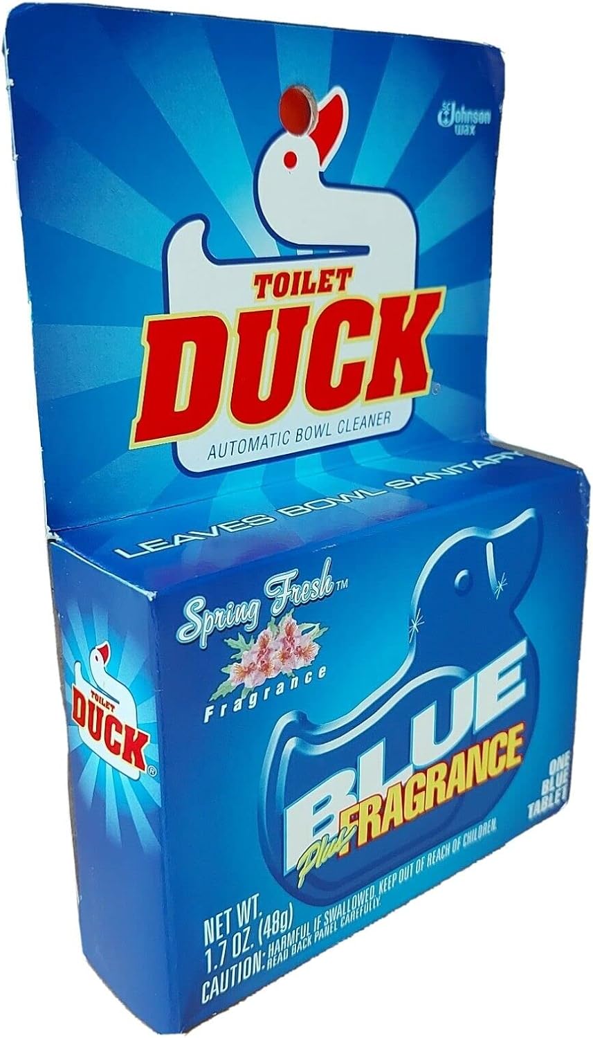 Toilet Duck Automatic Blue Toilet Cleaner 3 Pack