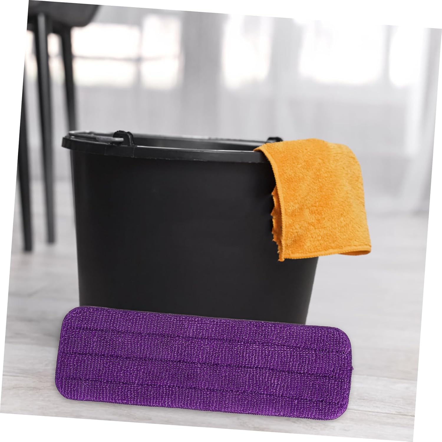 2PCS High Absorbent Replacement Mop Heads for Machine Wash