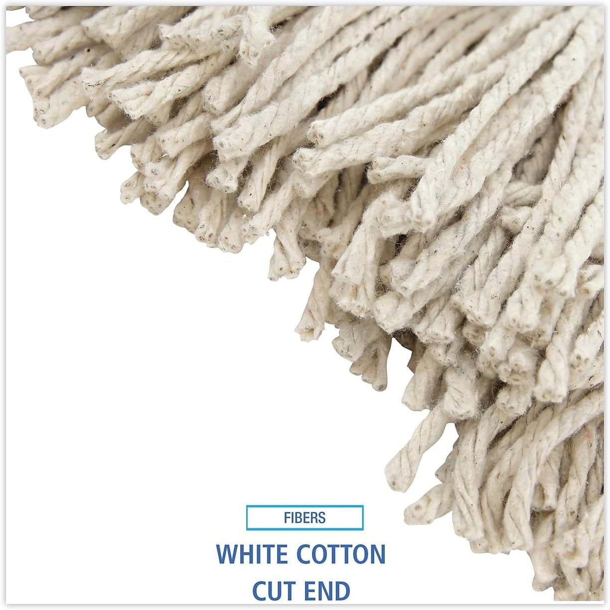 Boardwalk Premium Cut-End Wet Mop Heads 12CT