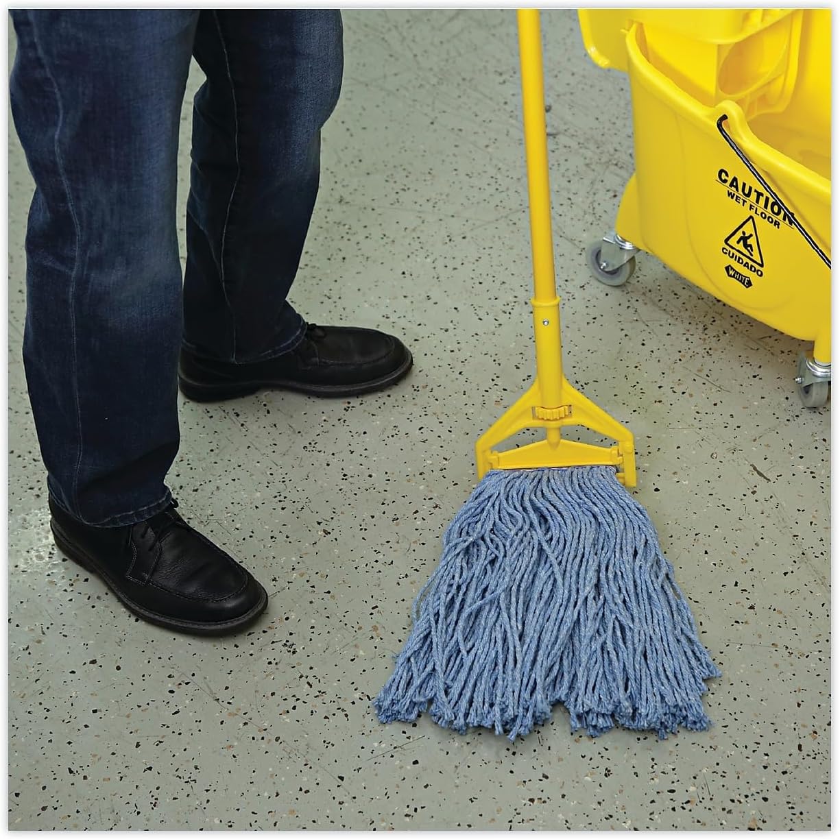 Boardwalk BWK2020B No 20 Cotton Synthetic Mop Head