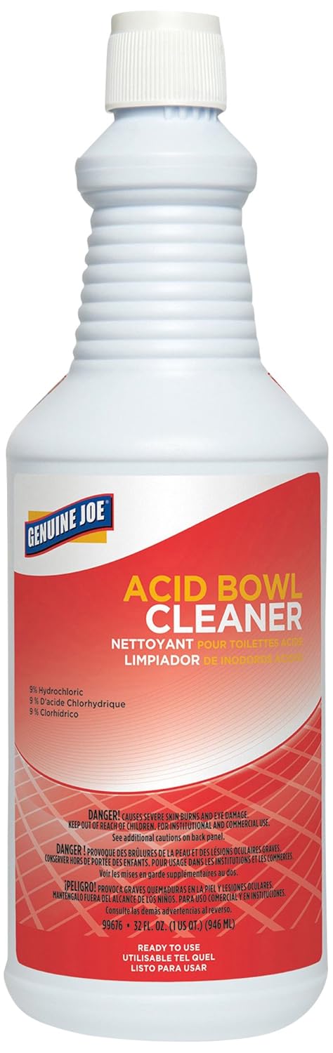 Genuine Joe Toilet Cleaner 32 fl oz 12 Count