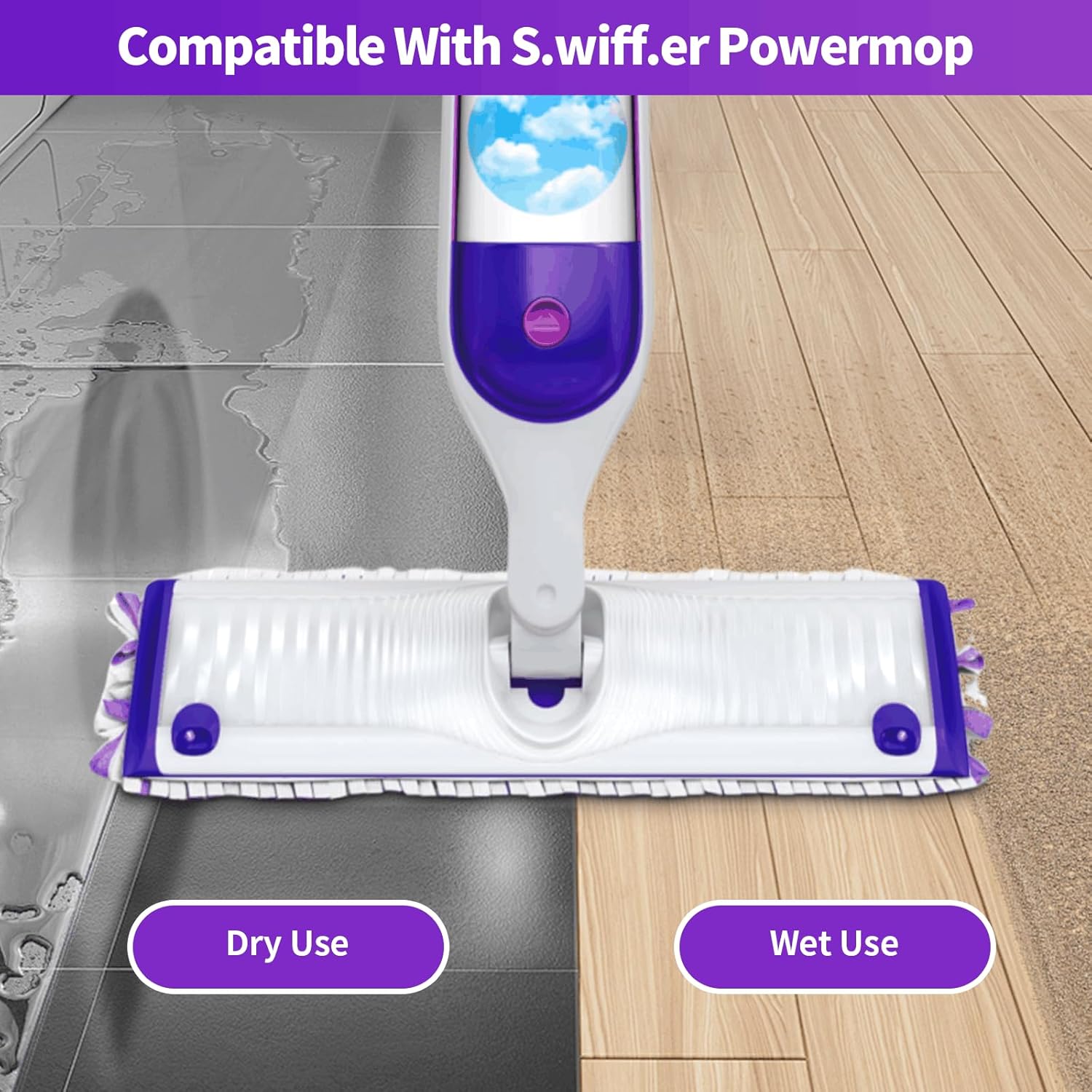 35 Pack AntePow Disposable Refills for Swiffer Power Mop