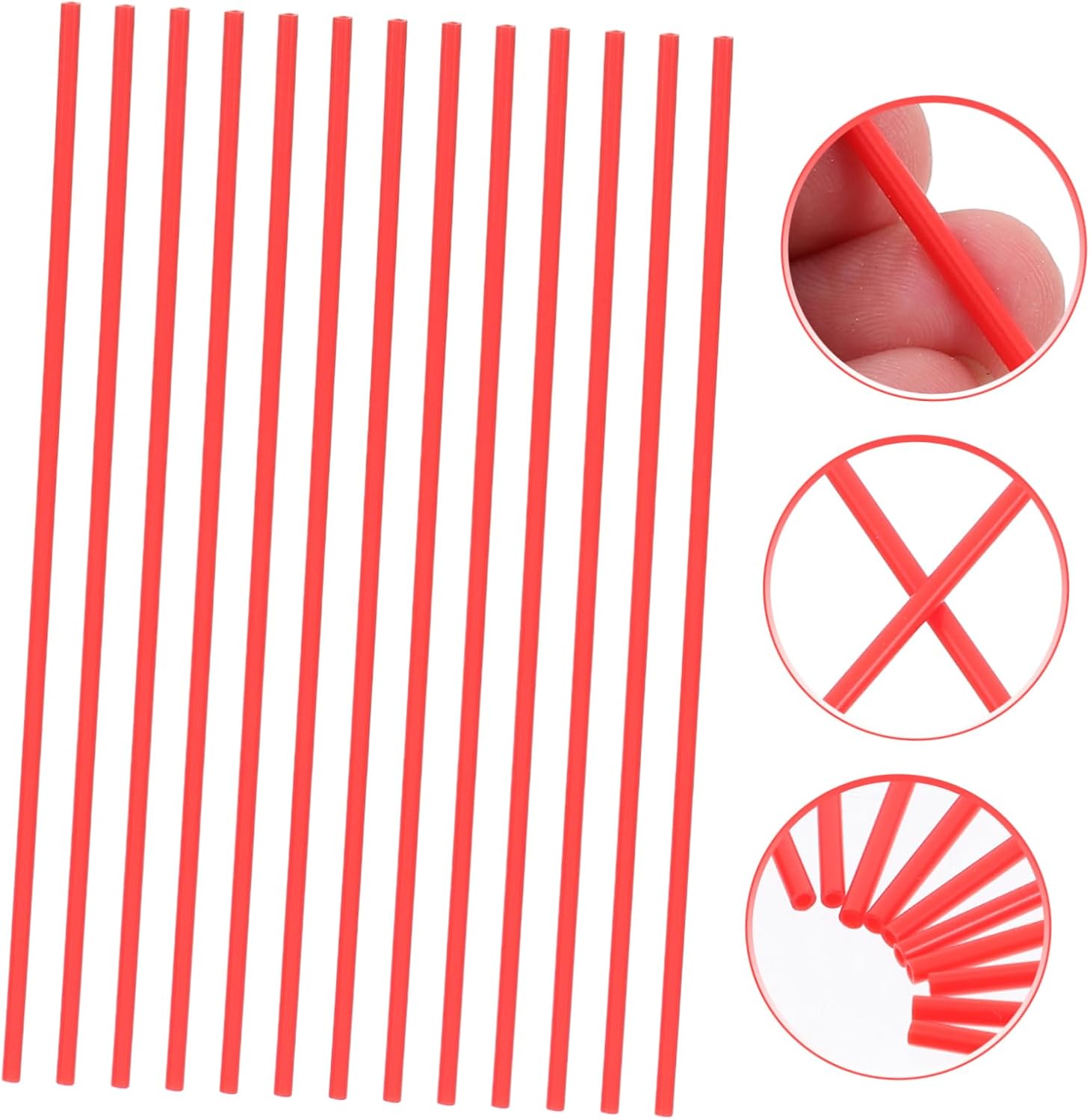 HAWILLOSCH Rust Remover Spray Nozzle 50pcs Extension Tube