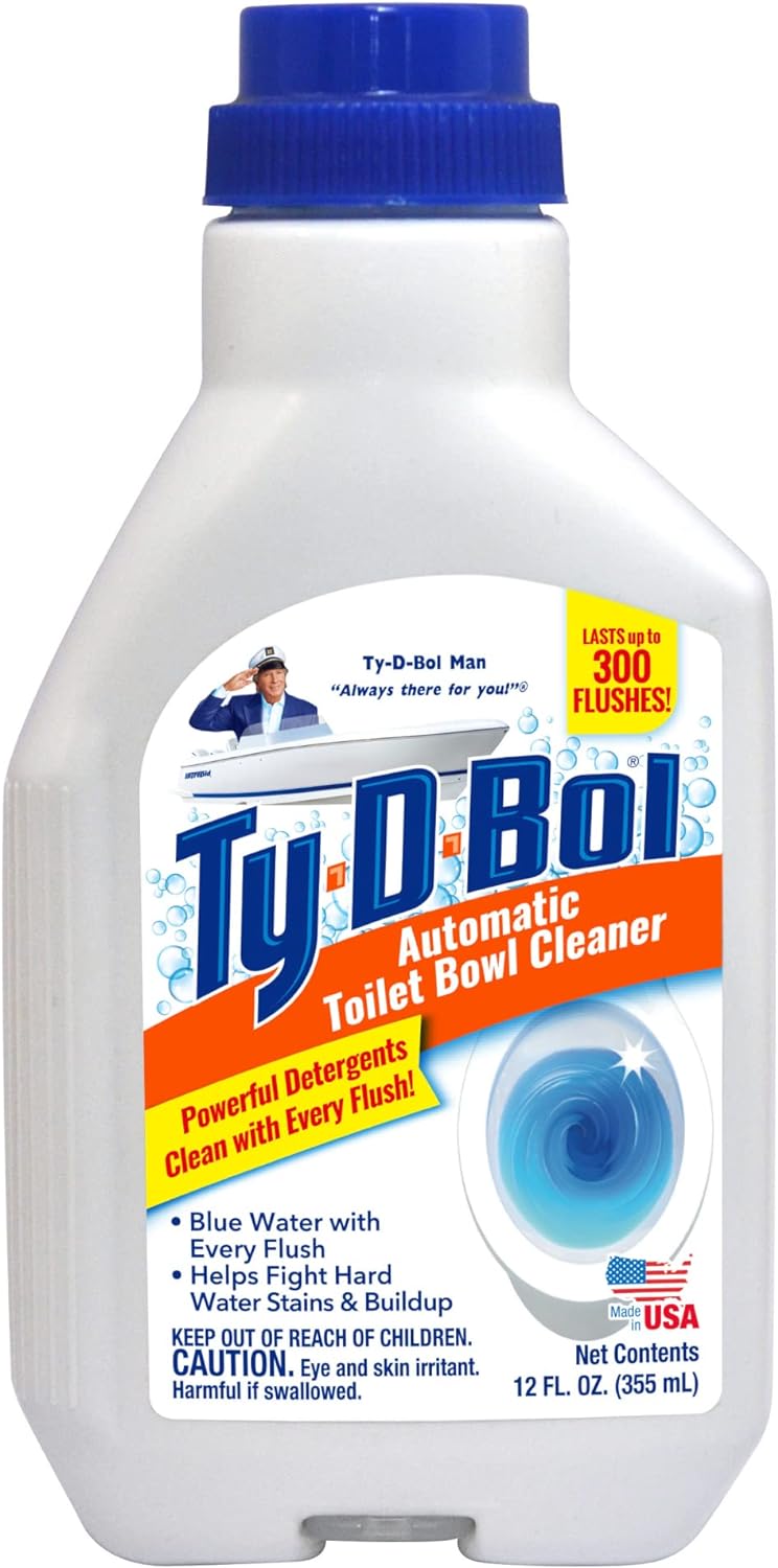 Ty-D-Bol Automatic Toilet Cleaner for Continuous Fresh Bathroom Hygiene