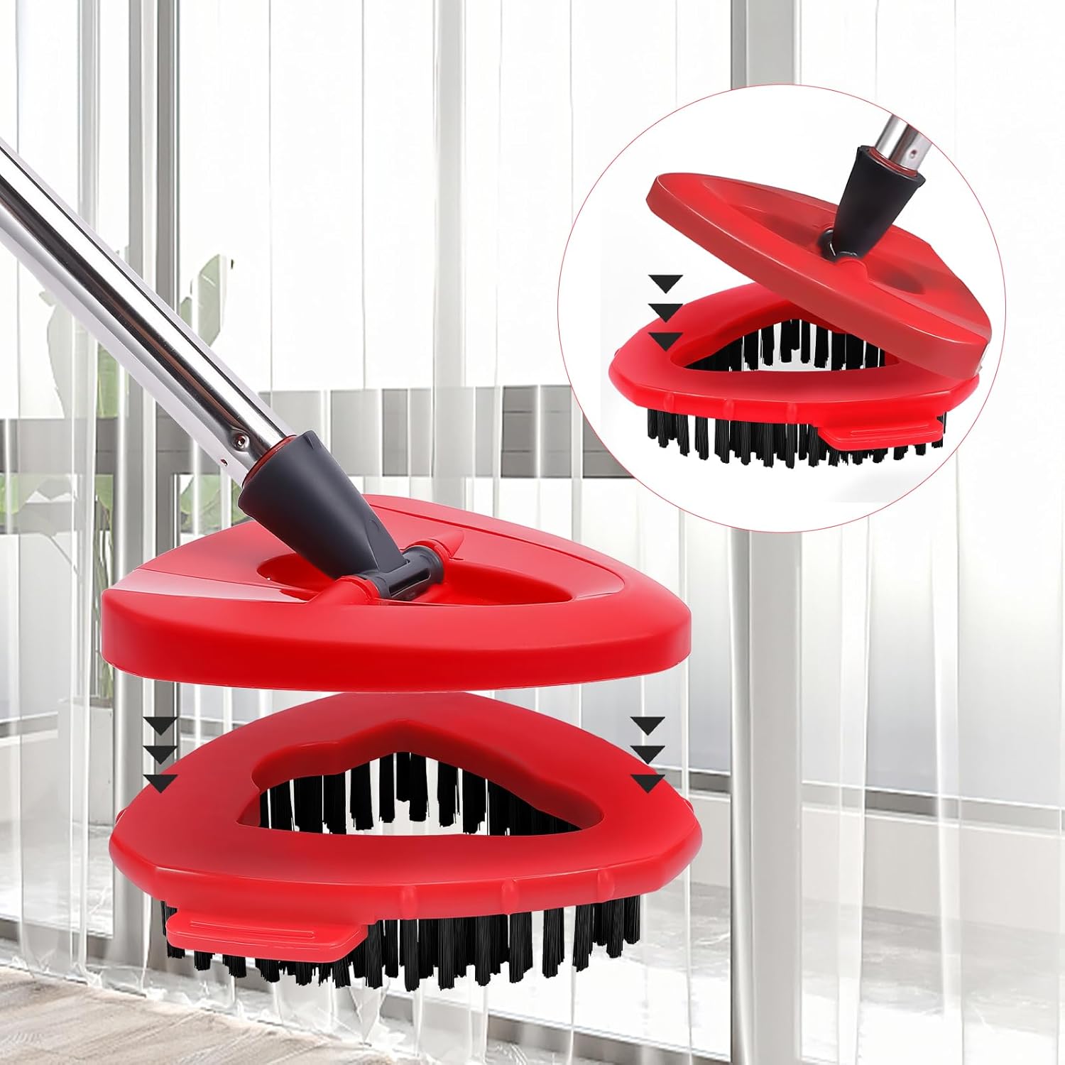 BOCA STORY 4Pcs Spin Mop Refill Combo for O-Ceda
