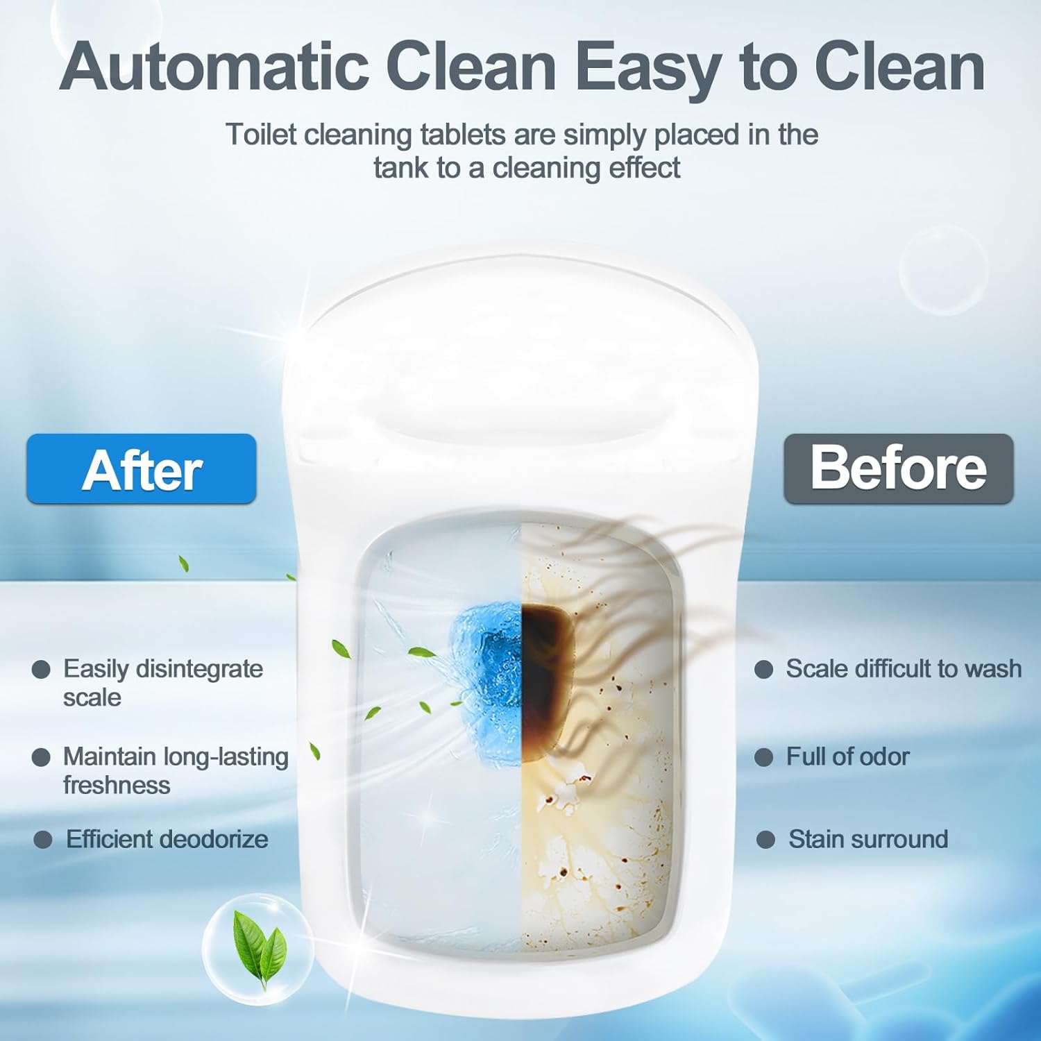 KIISIISO Ultra Clean Toilet Tablets 60 Pack