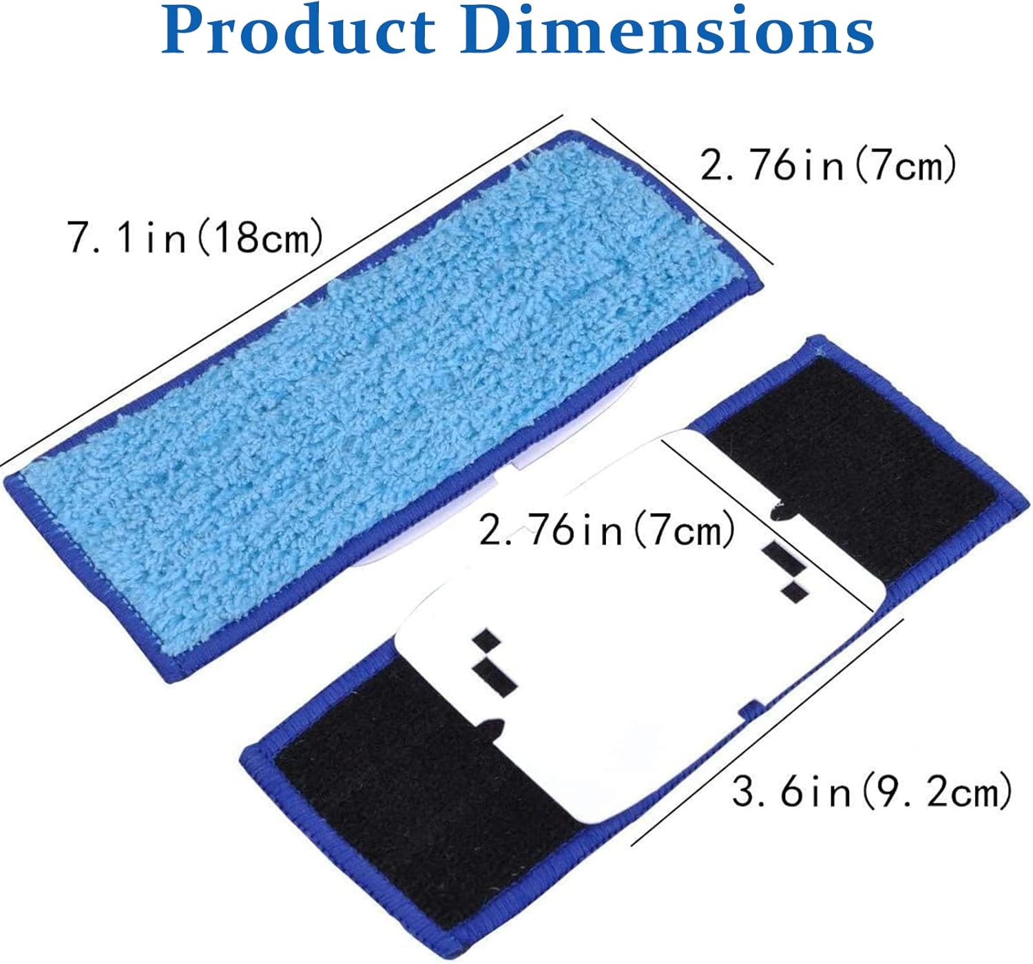 6 Pack Mopping Pads for iRobot Braava Jet 240 241 245 1