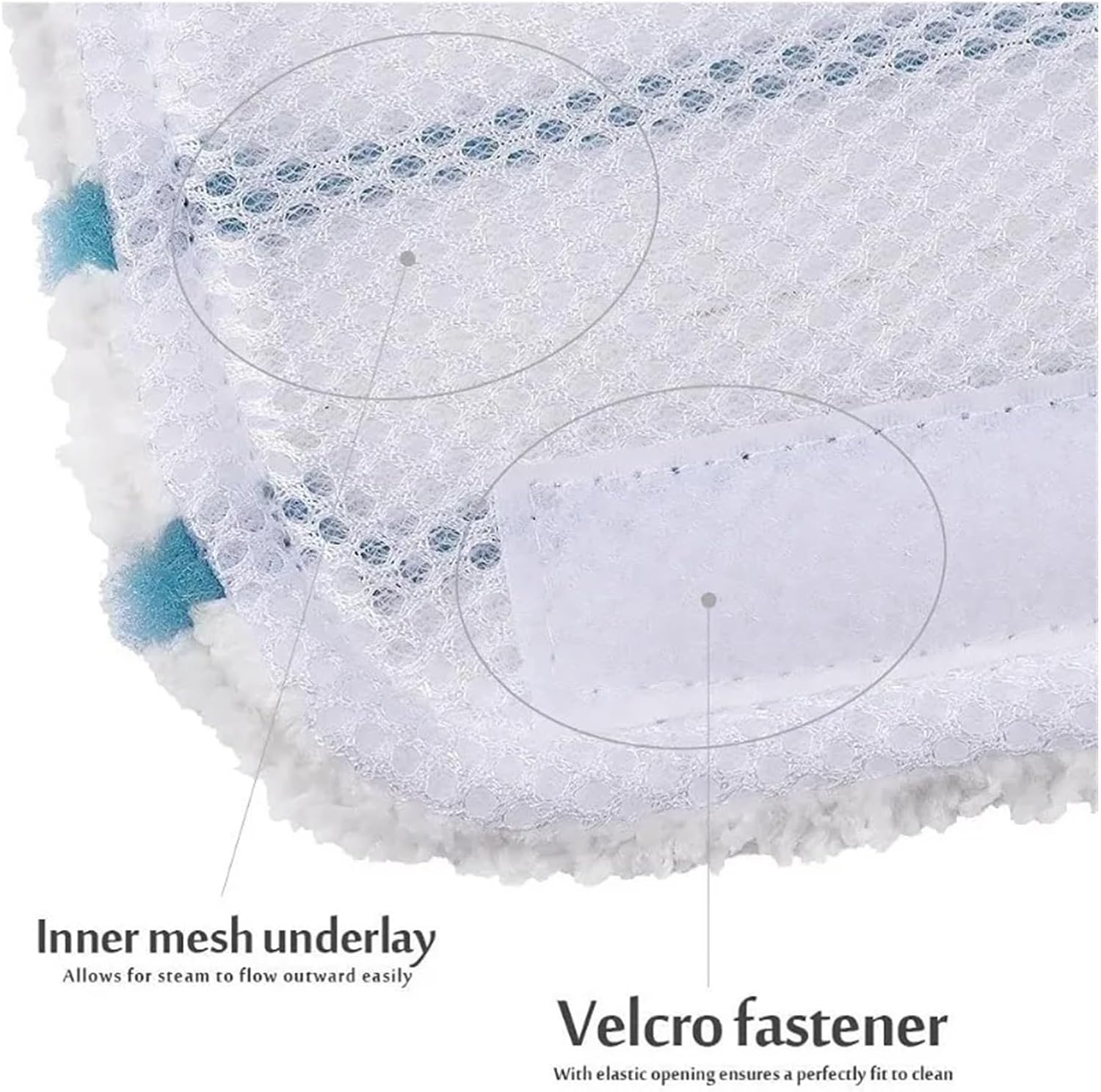 Carpet Cleaning Machine Replacement Mop Pads 1Pc