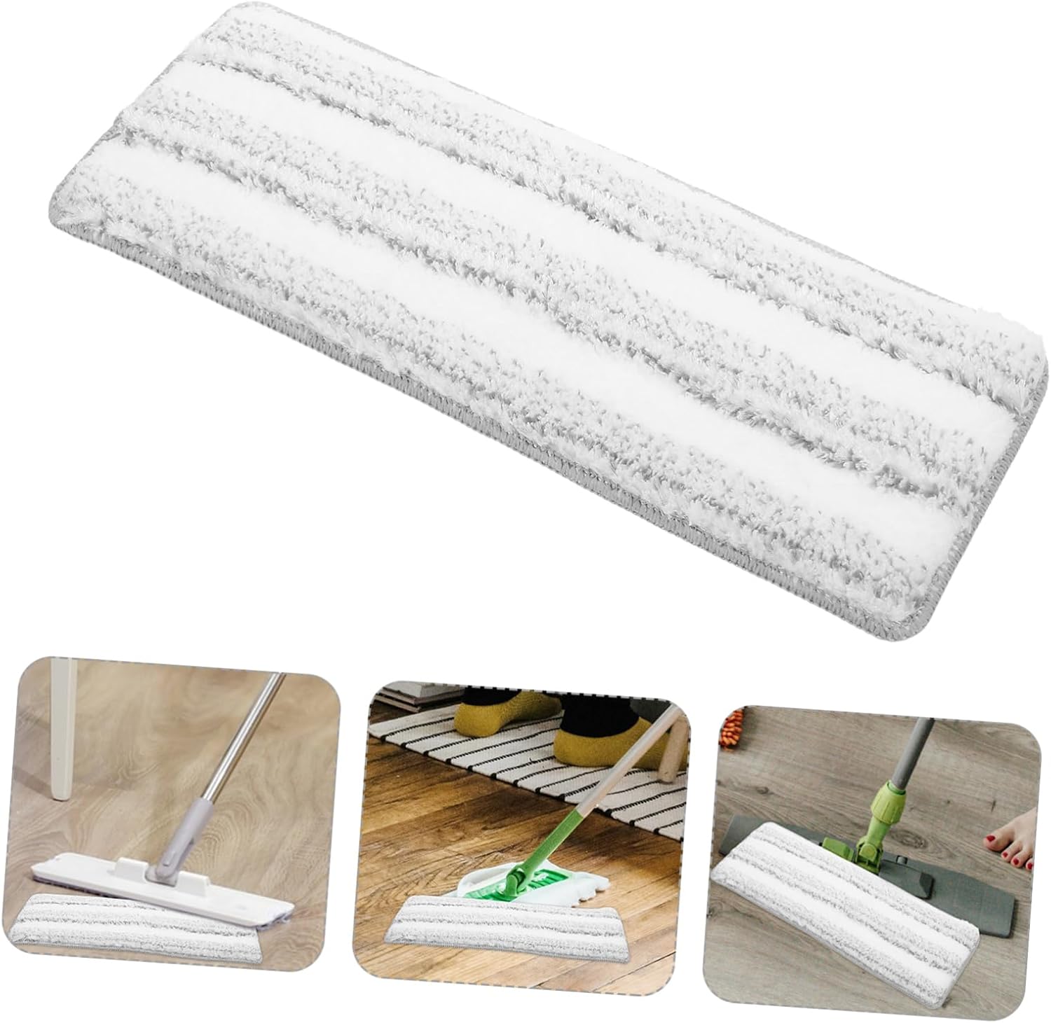 3pcs Callaron Mop Replacement Pads Washable