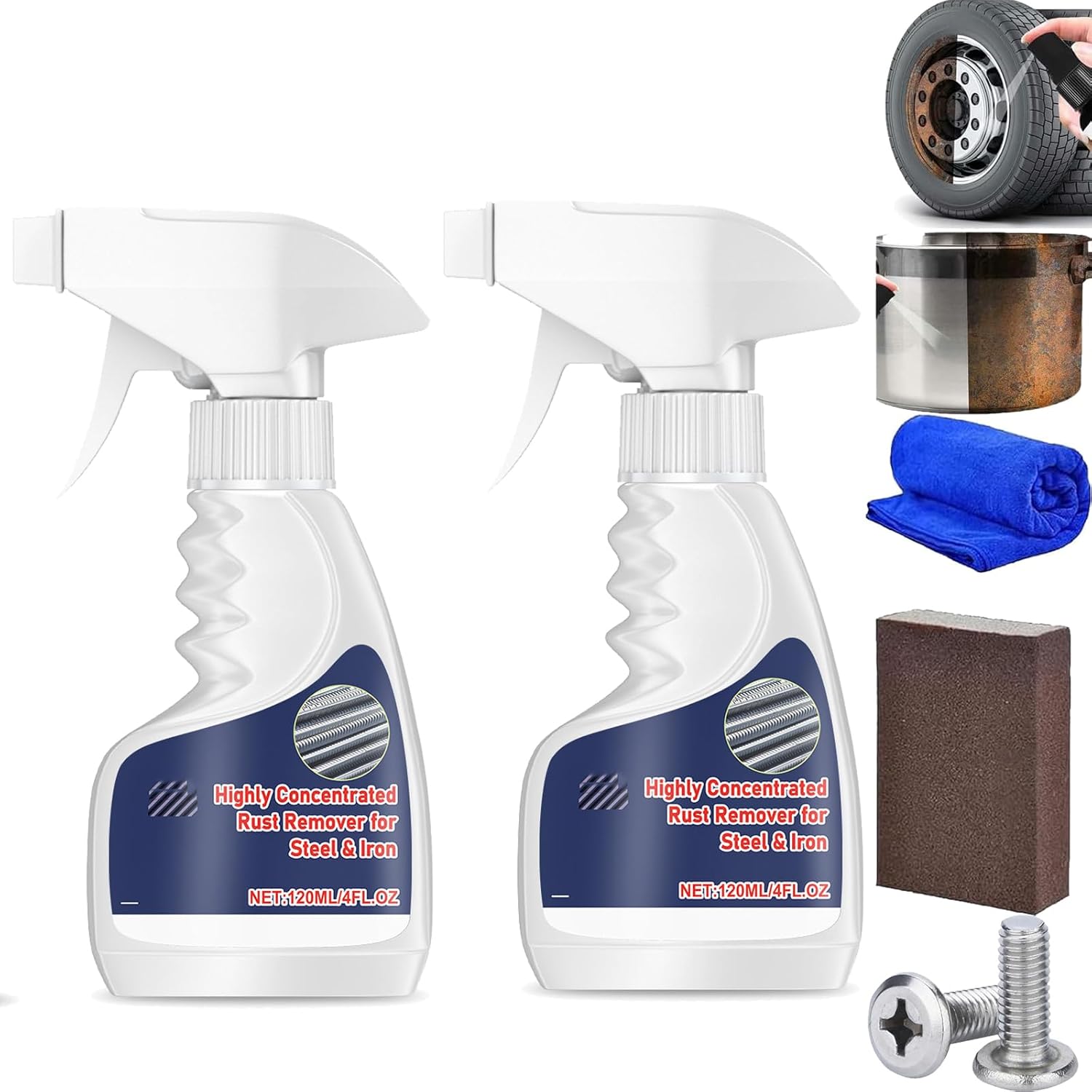 DENGWANG Acssart Rust Remover 500ML Heavy Duty