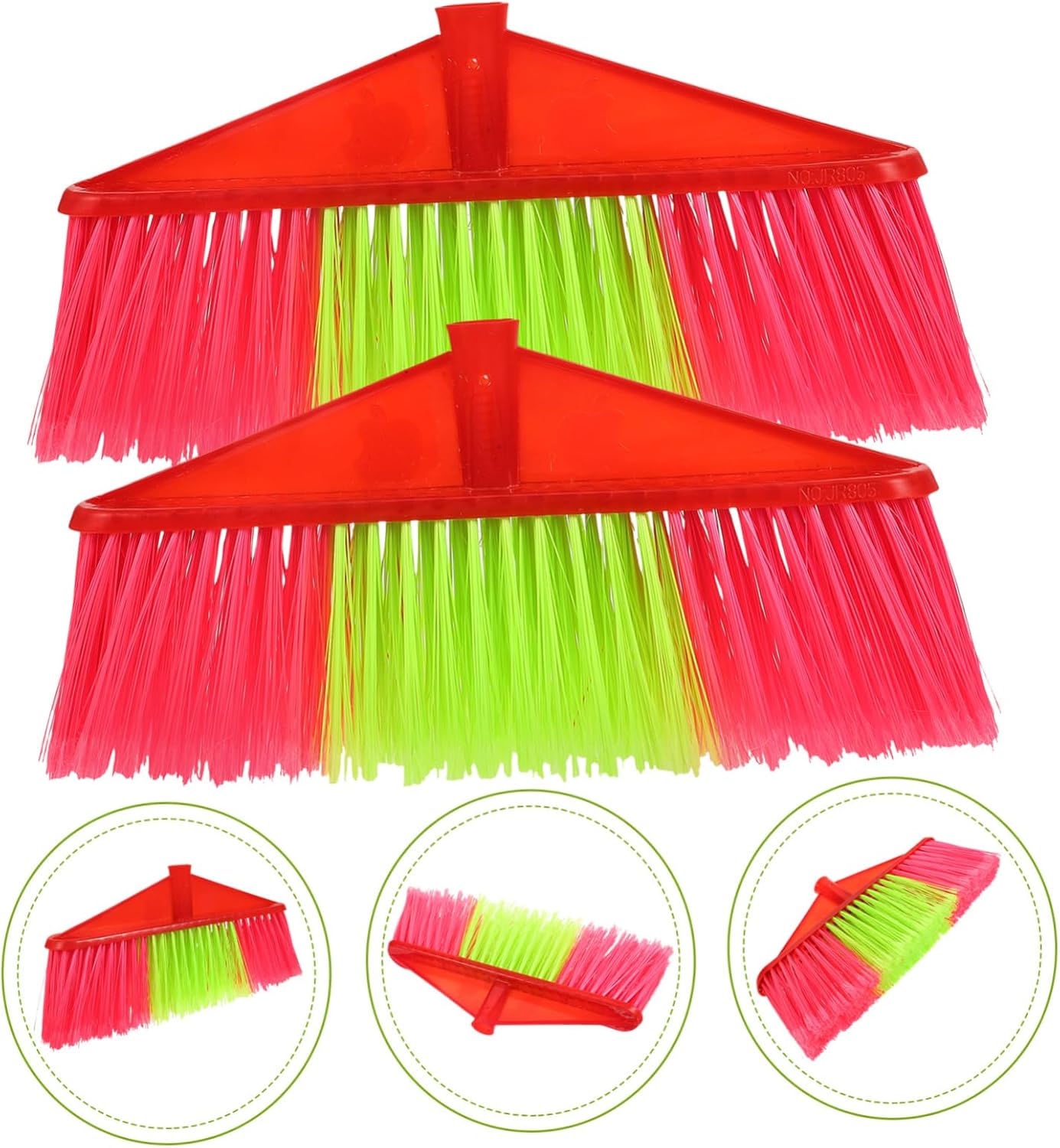 4PCS Callaron Replacement Broom Head for Indoor Cleaning