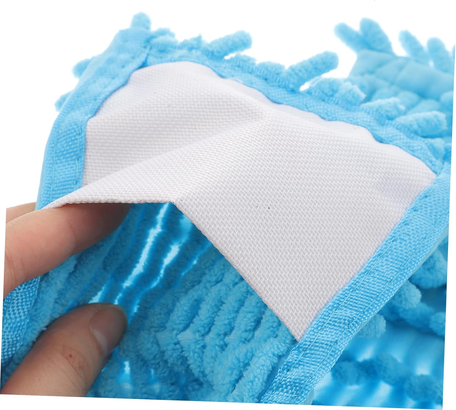 Ipetboom 2pcs Blue Mop Cloth Replacement for Home Use
