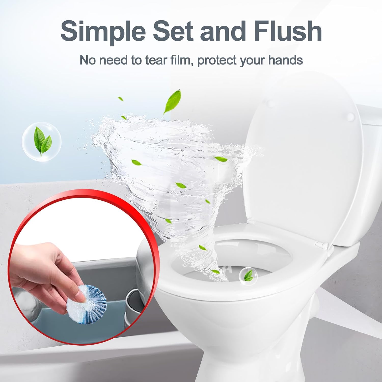 KIISIISO Ultra Clean Toilet Tablets 60 Pack