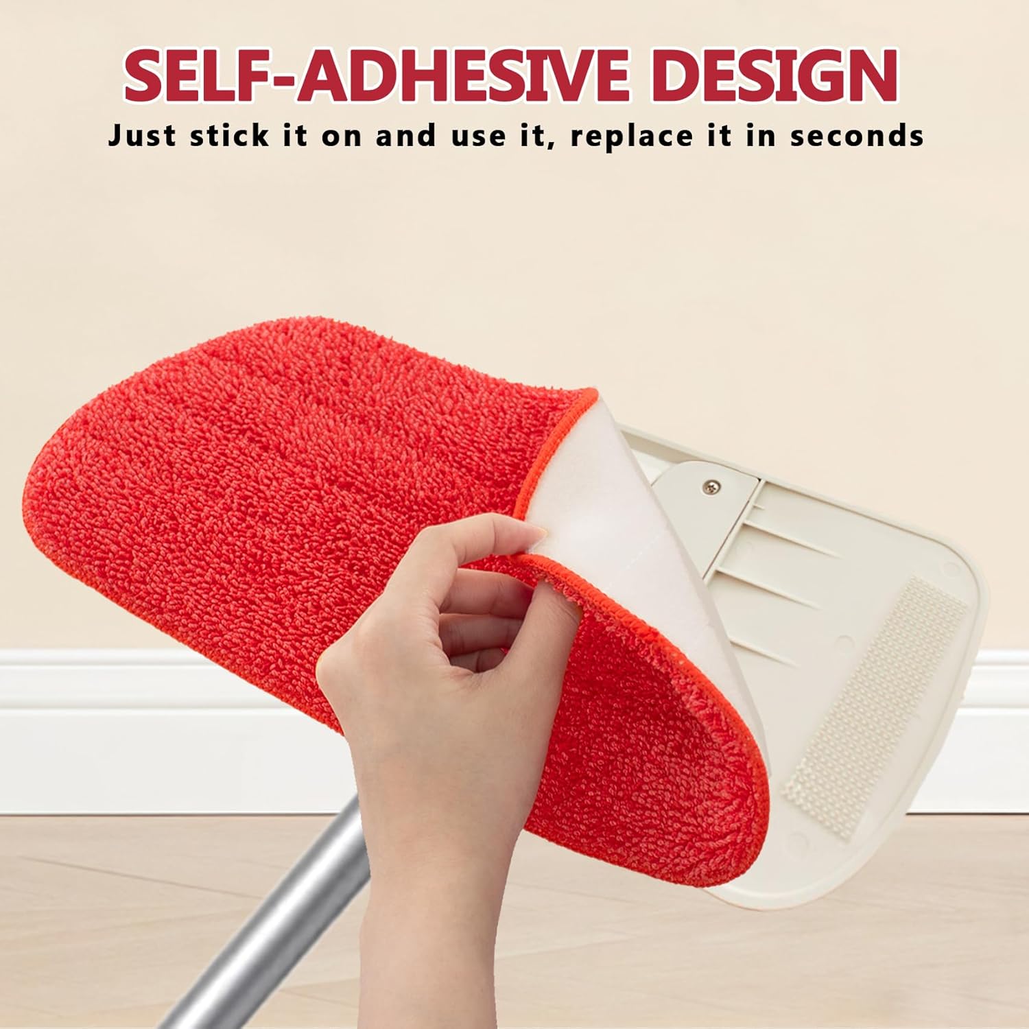 GeekNi 2 Pack Microfiber Mop Pads for OXO Good Grips