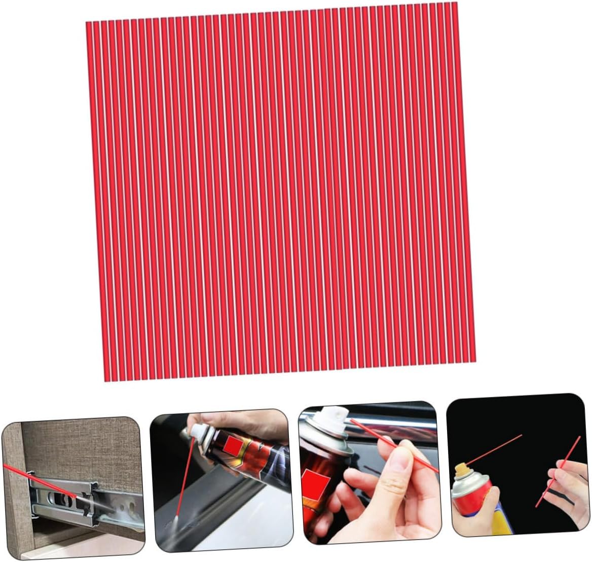 SOESFOUFU 100pcs Plastic Spray Can Nozzle Replacement Set 1