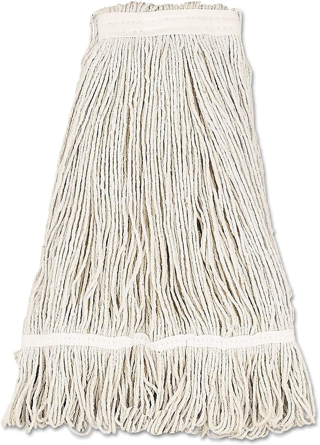 Boardwalk BWK432C 32 oz Pro Loop Mop Head - White 12Pack