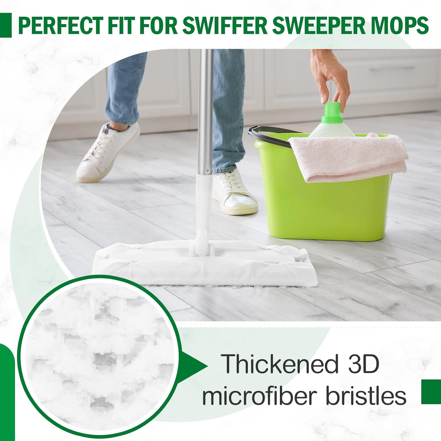Gejoy 300 Count Dry Sweeping Cloths for Swiffer Pet-Friendly Unscented