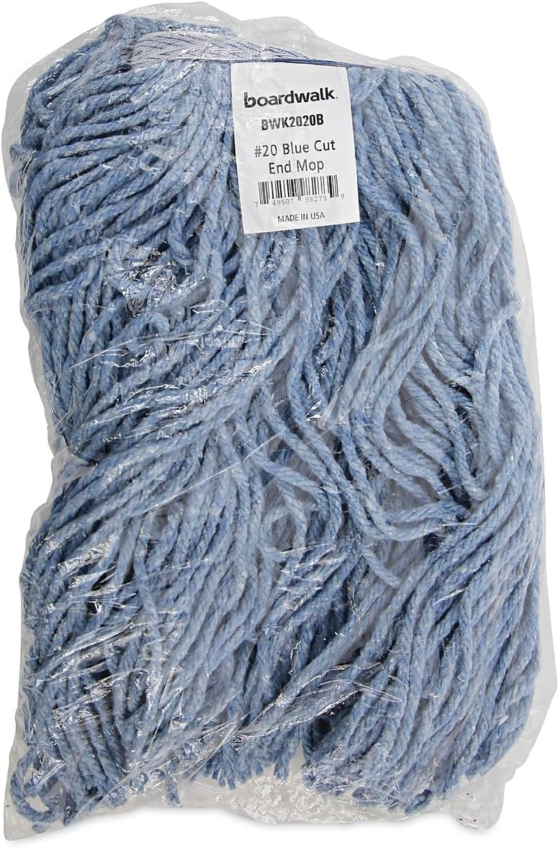 Boardwalk BWK2020B No 20 Cotton Synthetic Mop Head