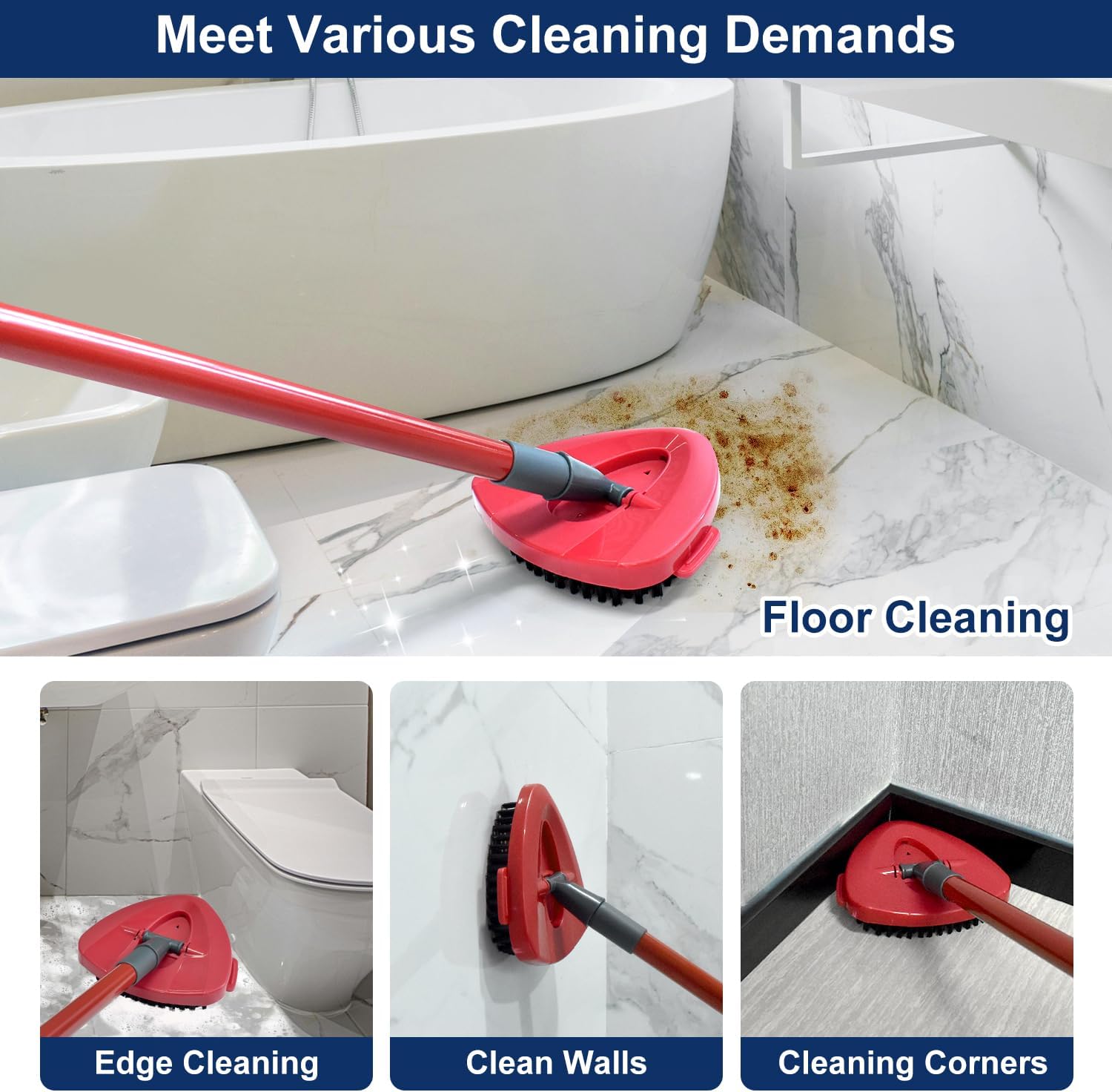 Ocedar Scrub Mop Brush Replacement Head for 1-Tank System