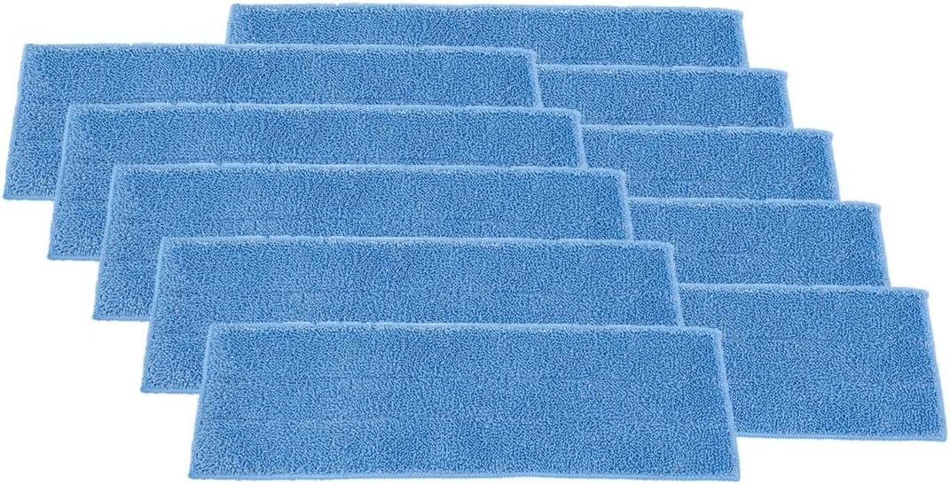 Superio Microfiber Mop Refill 16 Inch Blue 12 Pack