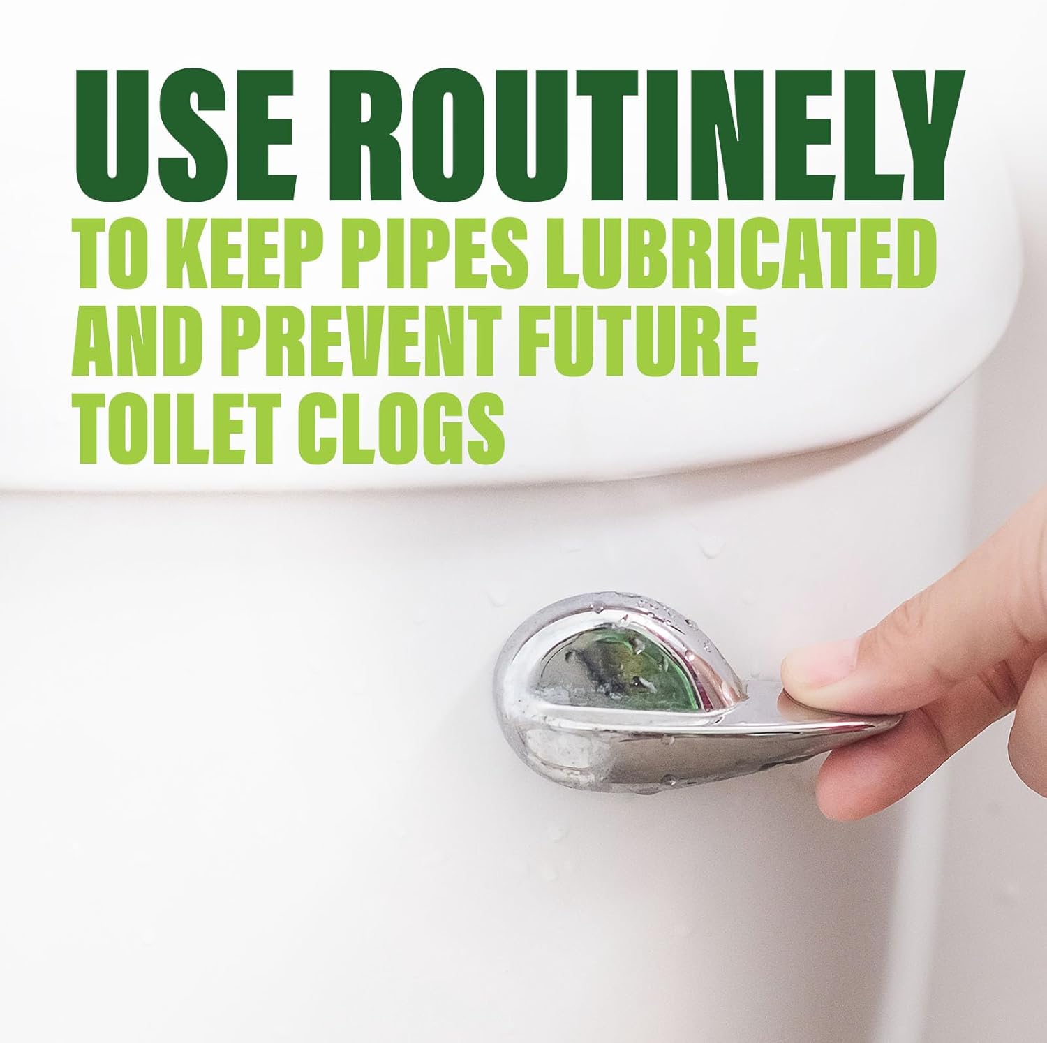 Green Gobbler Liquid Toilet Plunger Clog Remover