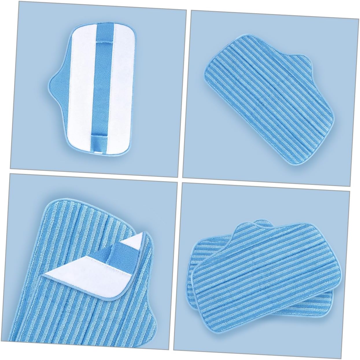 2pcs Microfiber Mop Pads for Efficient Floor Cleaning 1