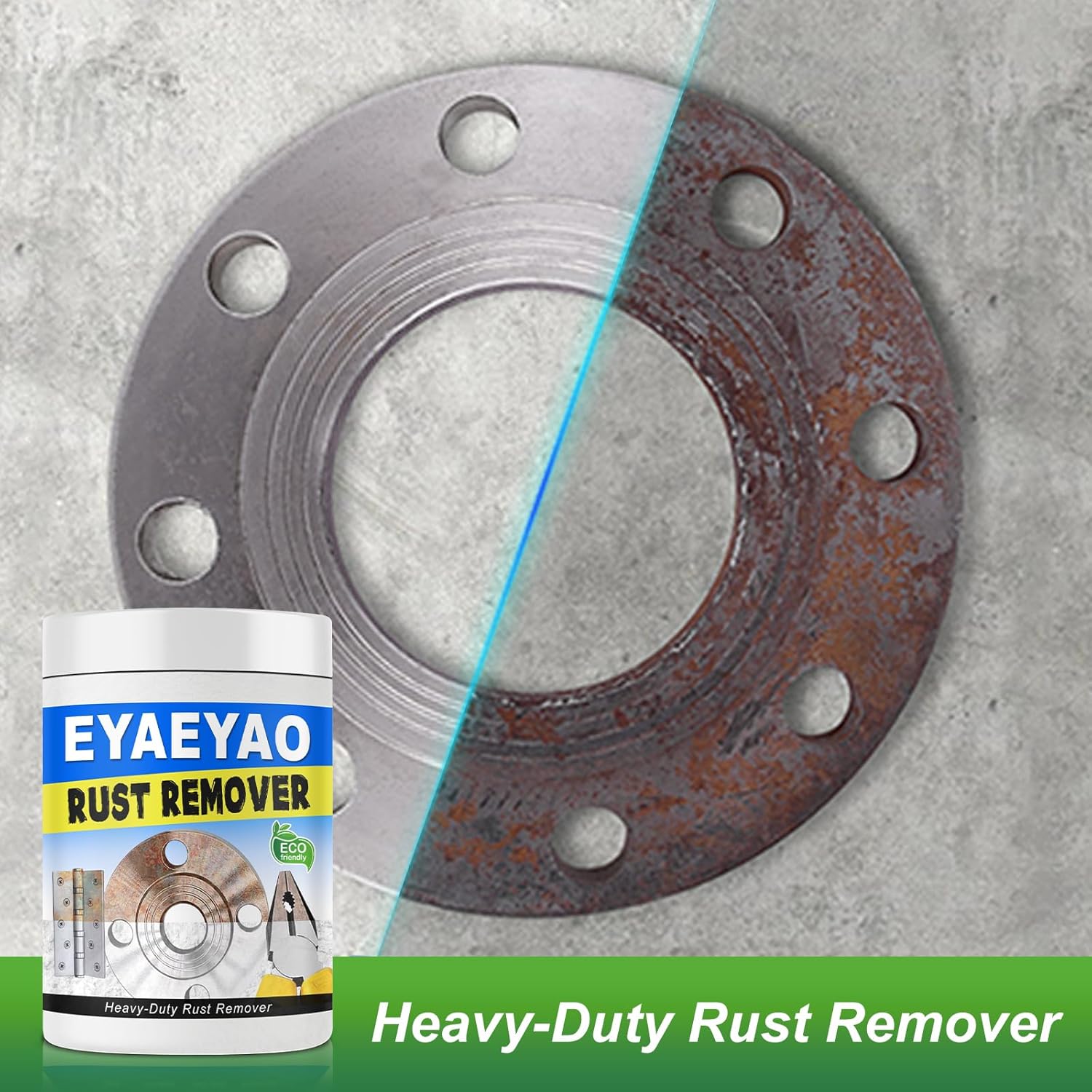 Eyaeyao Rust Remover Powder 16 Ounces Multi-Surface